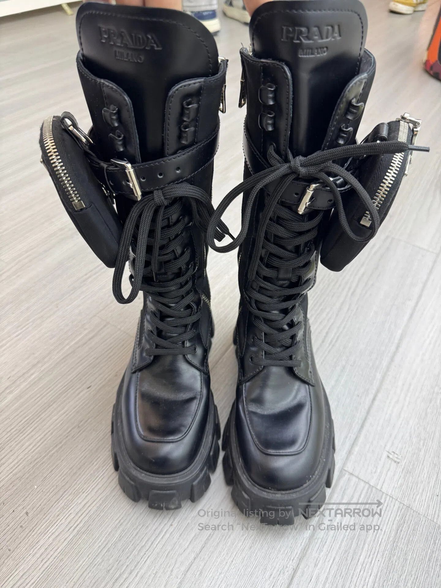 Prada Prada high boots| Size US 4.5 / IT 34.5 - 1 Thumbnail