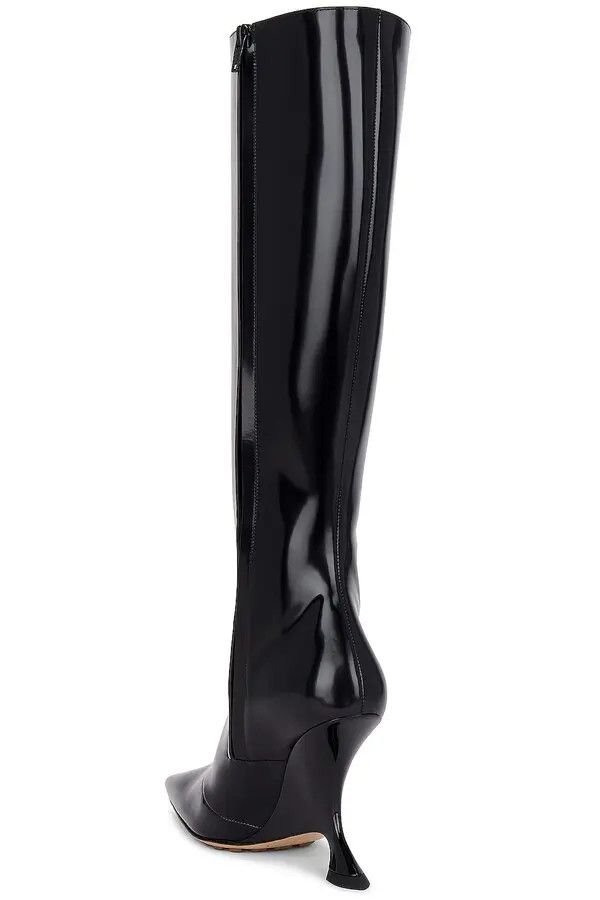 Bottega Veneta o1n1vont1225 Rocket Boots in Black Size US 7 / IT 37 - 3 Thumbnail