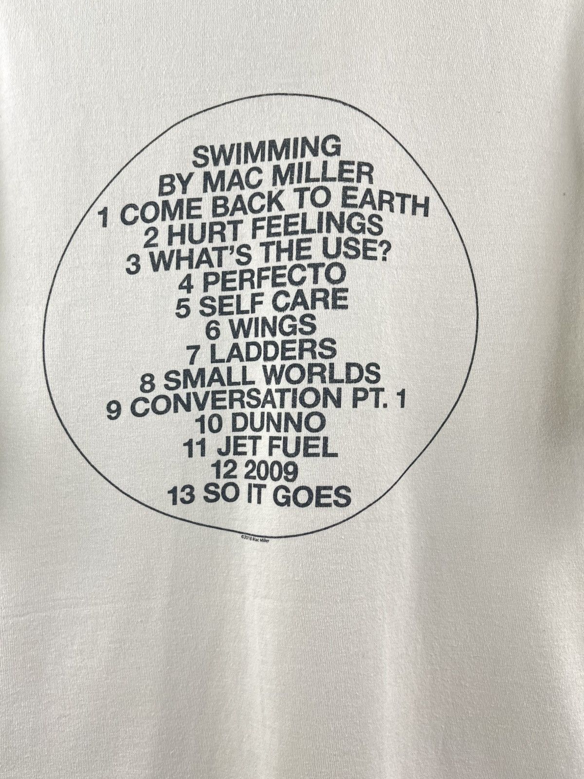 Other Mac Miller Swimming Album T Shirt 2018 Tour Rap Hiphop Size US M / EU 48-50 / 2 - 4 Thumbnail