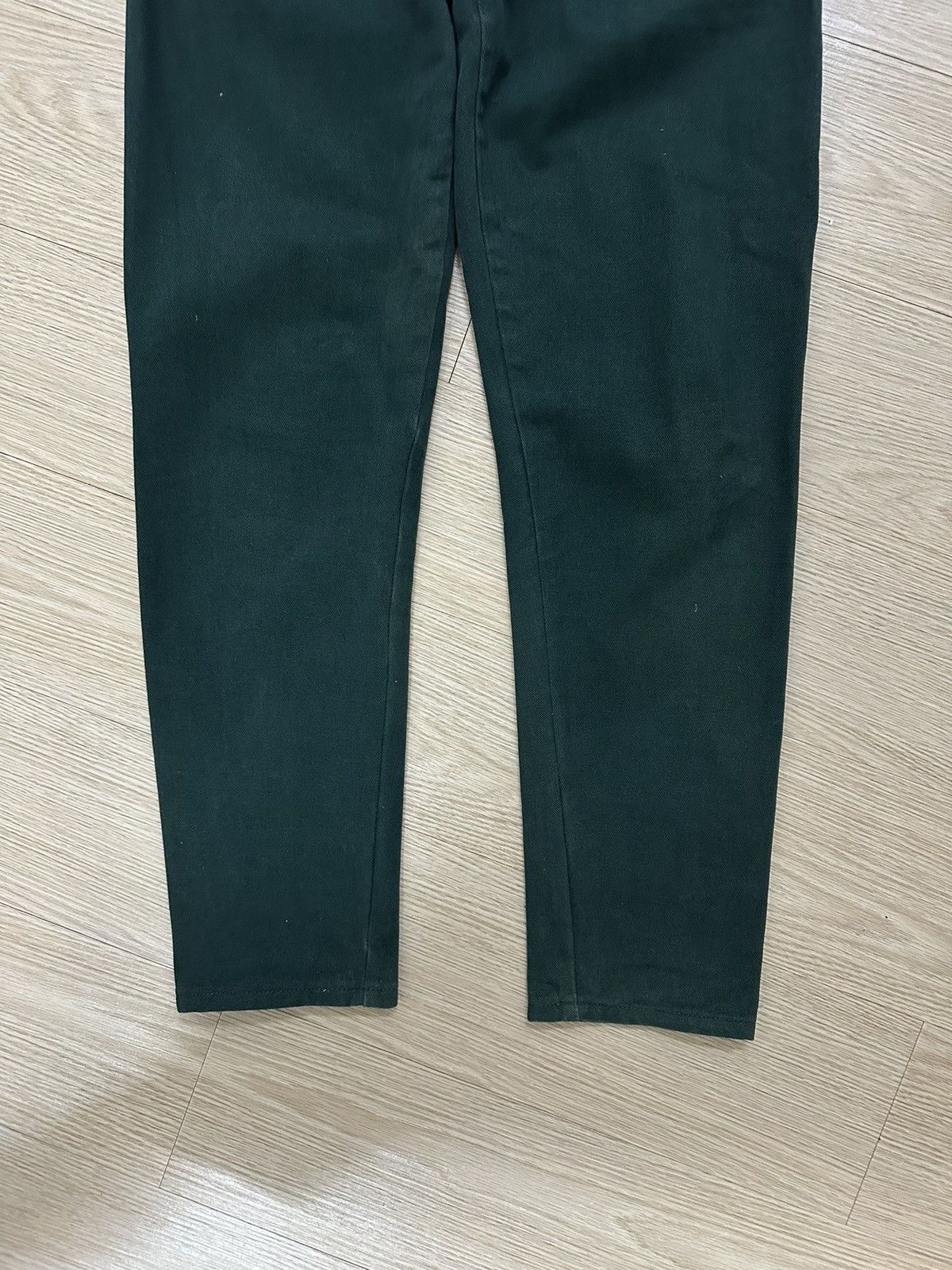 Marithe + Francois Girbaud × Vintage Rare Vintage Marithe Francois Girbaud High Rise Green Jeans Size 26" / US 2 / IT 38 - 4 Thumbnail