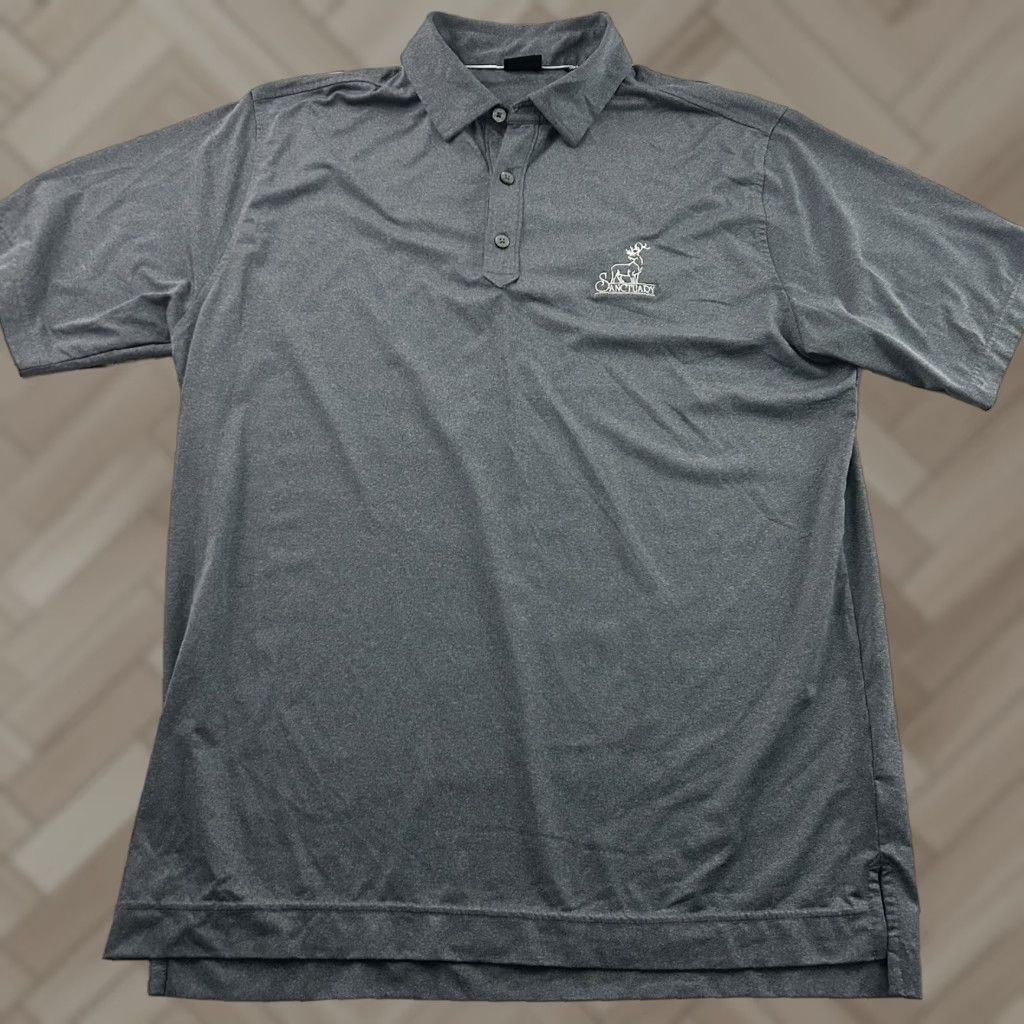 Footjoy FootJoy The Sanctuary Short Sleeve Golf Polo Shirt Men's Large Blue Shirt Size US L / EU 52-54 / 3 - 1 Thumbnail