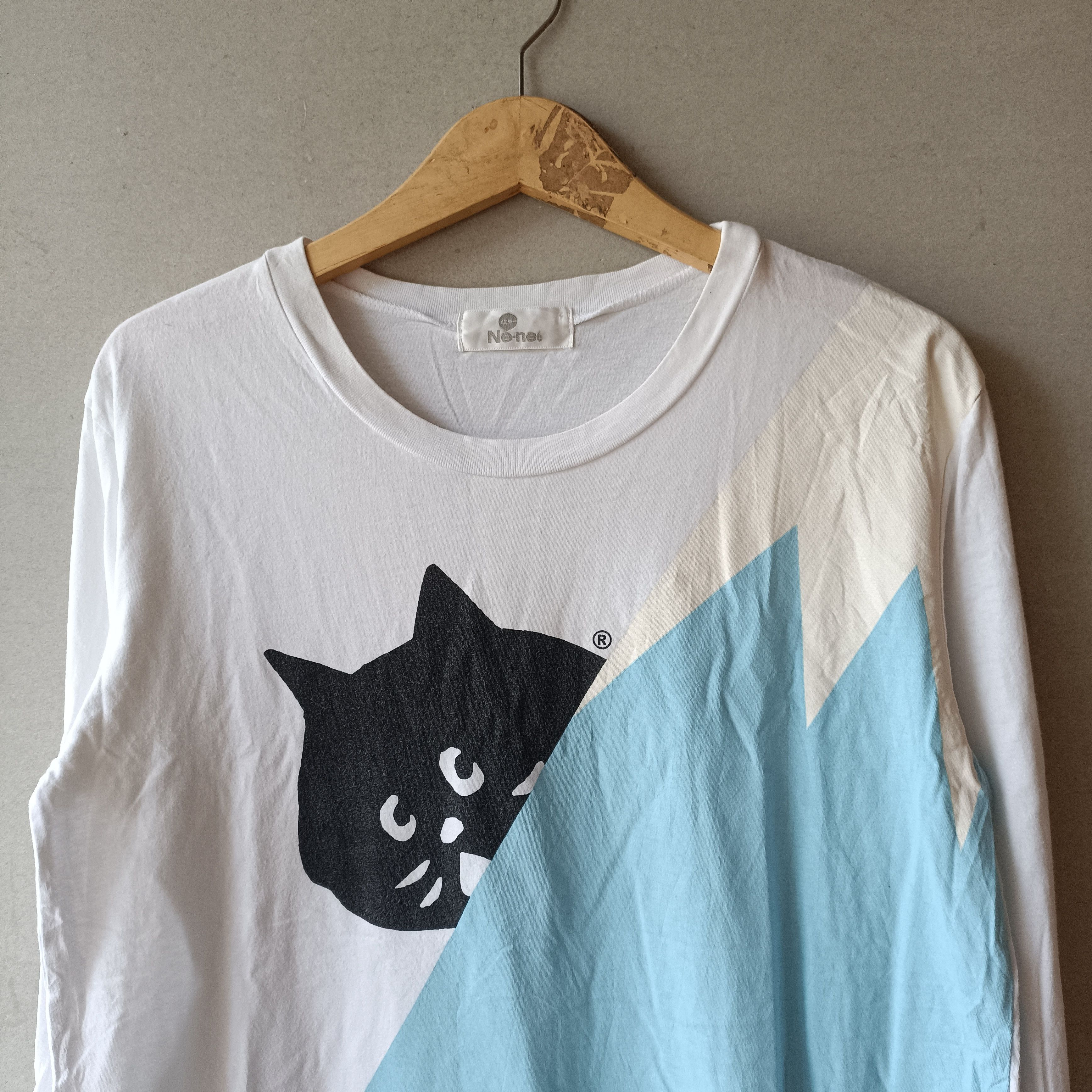 Issey Miyake 2000s Ne-net Nya Ls tee Size US L / EU 52-54 / 3 - 2 Thumbnail