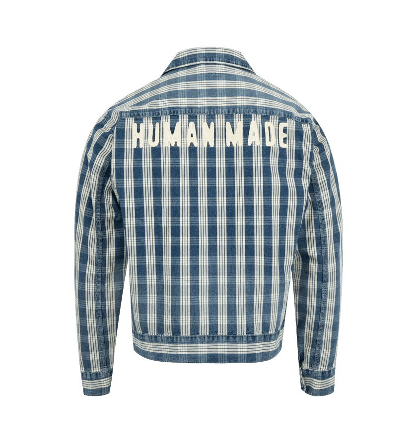 Human Made o1h1sh11225 Work Jacket in Blue/White Size US M / EU 48-50 / 2 - 2 Thumbnail