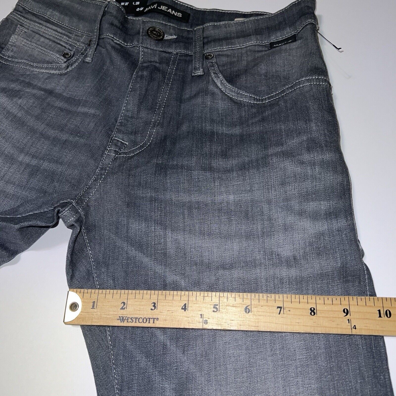 Mavi Mavi Jeans Mens 28x27 Blue Stretch Zach Straight Leg Casual Size US 28 / EU 44 - 15 Thumbnail