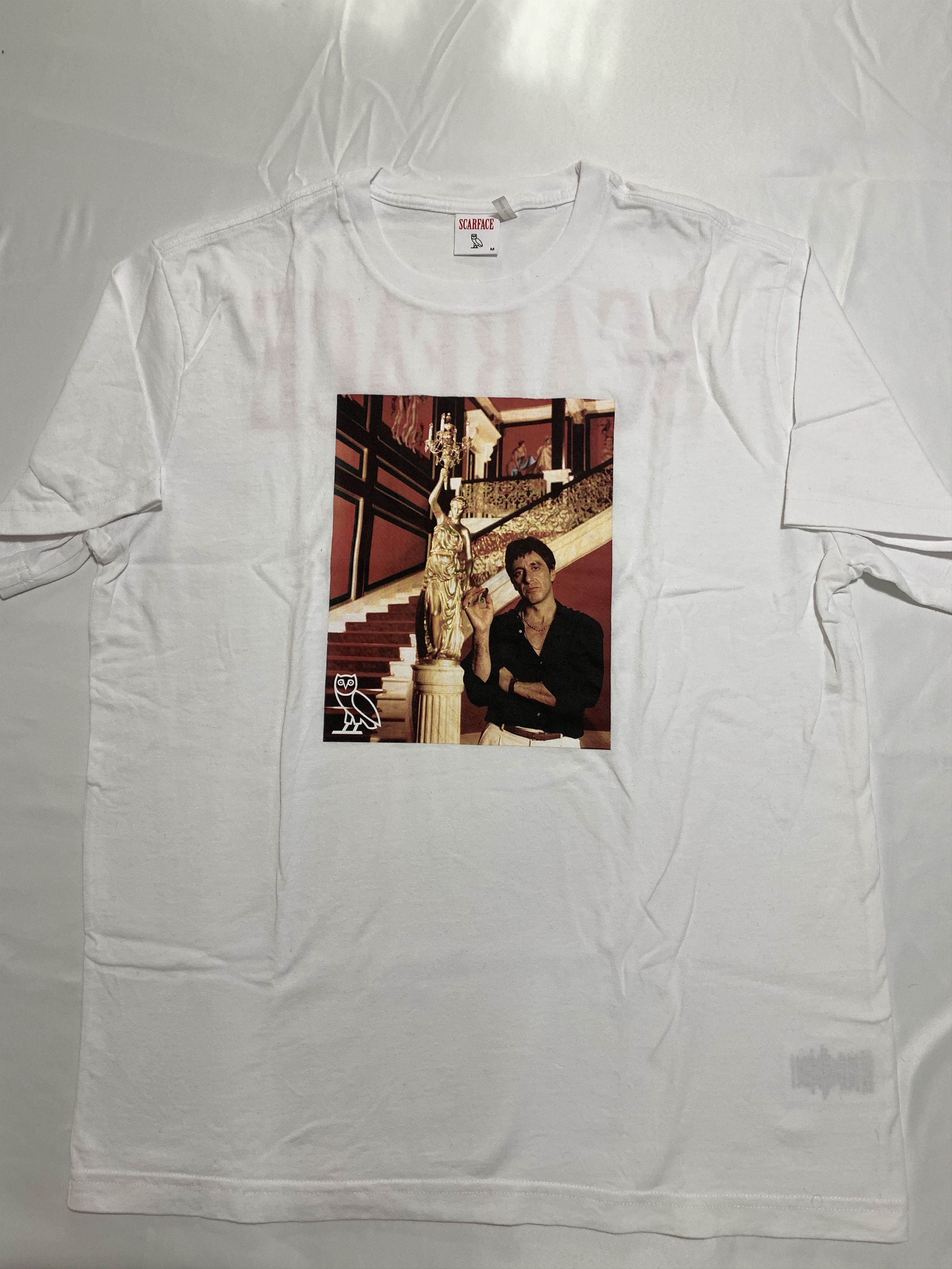 Drake OVO X SCARFACE TEE T-SHIRT Size US M / EU 48-50 / 2 - 2 Thumbnail