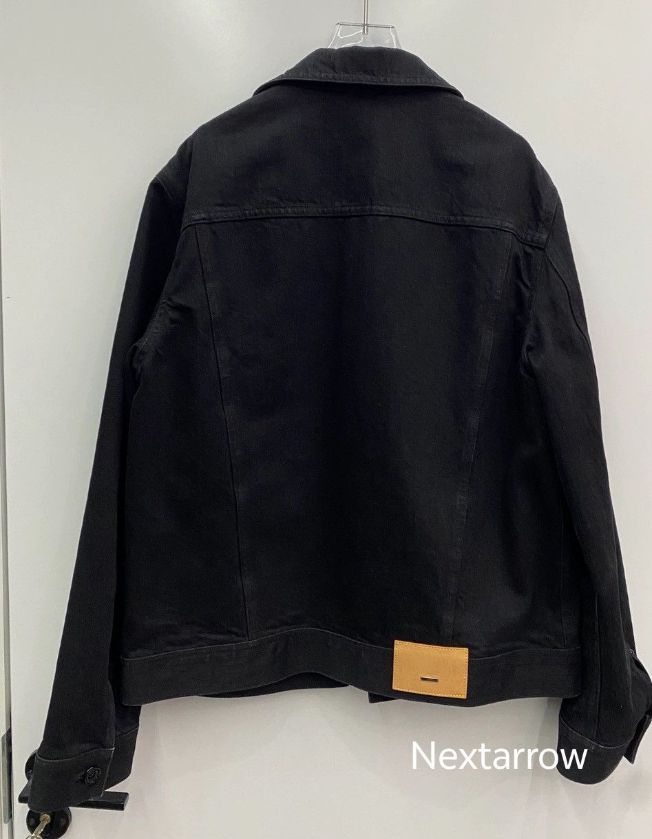 Louis Vuitton Louis Vuitton Black DNA Tag Denim Jacket 2412-Nextarrow Size US M / EU 48-50 / 2 - 2 Thumbnail