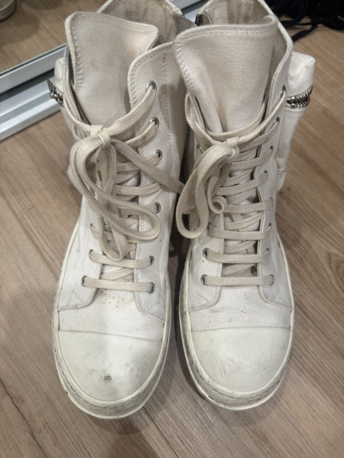 Rick Owens Rick owens High top shoes Size US 8 / EU 41 - 5 Thumbnail