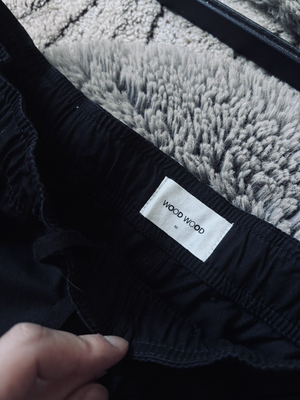 Wood Wood Wood Wood Streetwear Stanley Black Pants Size US 32 / EU 48 - 7 Thumbnail