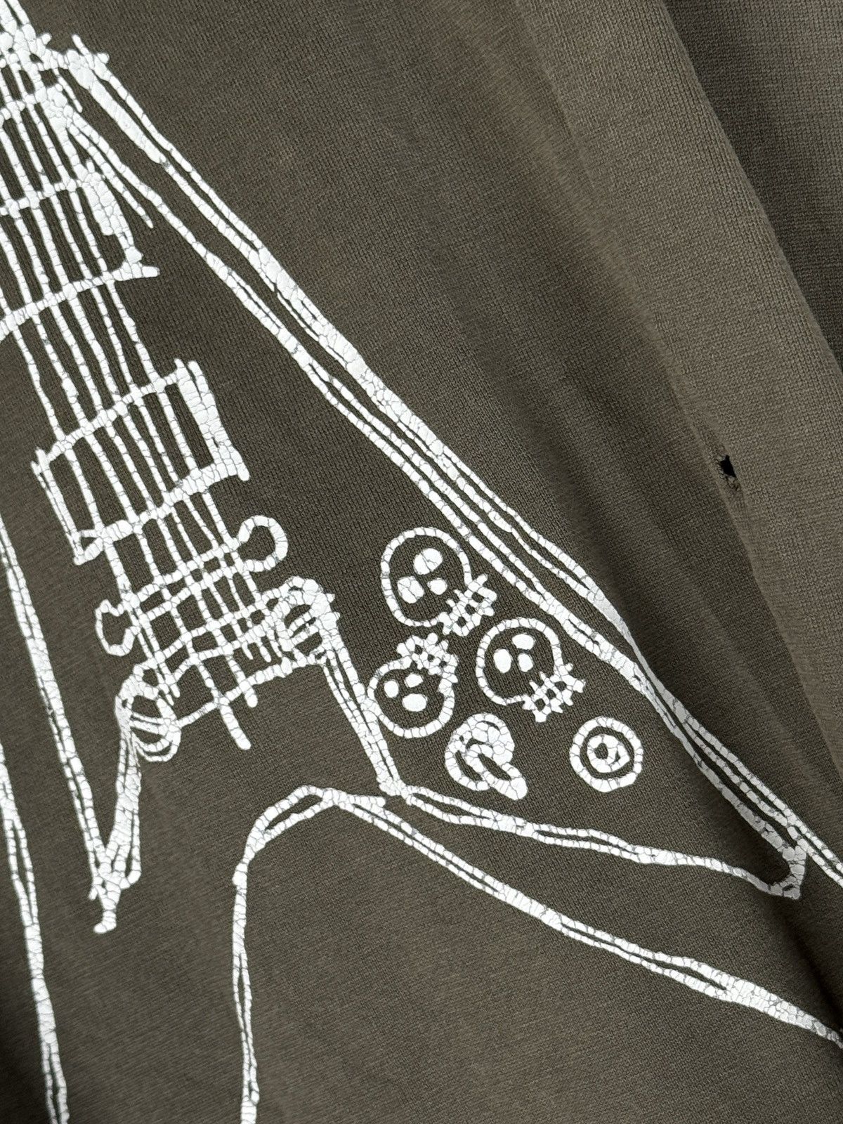 Number (N)ine SS05 "NightCrawler" Guitar Skulls T-shirt Size US M / EU 48-50 / 2 - 8 Thumbnail