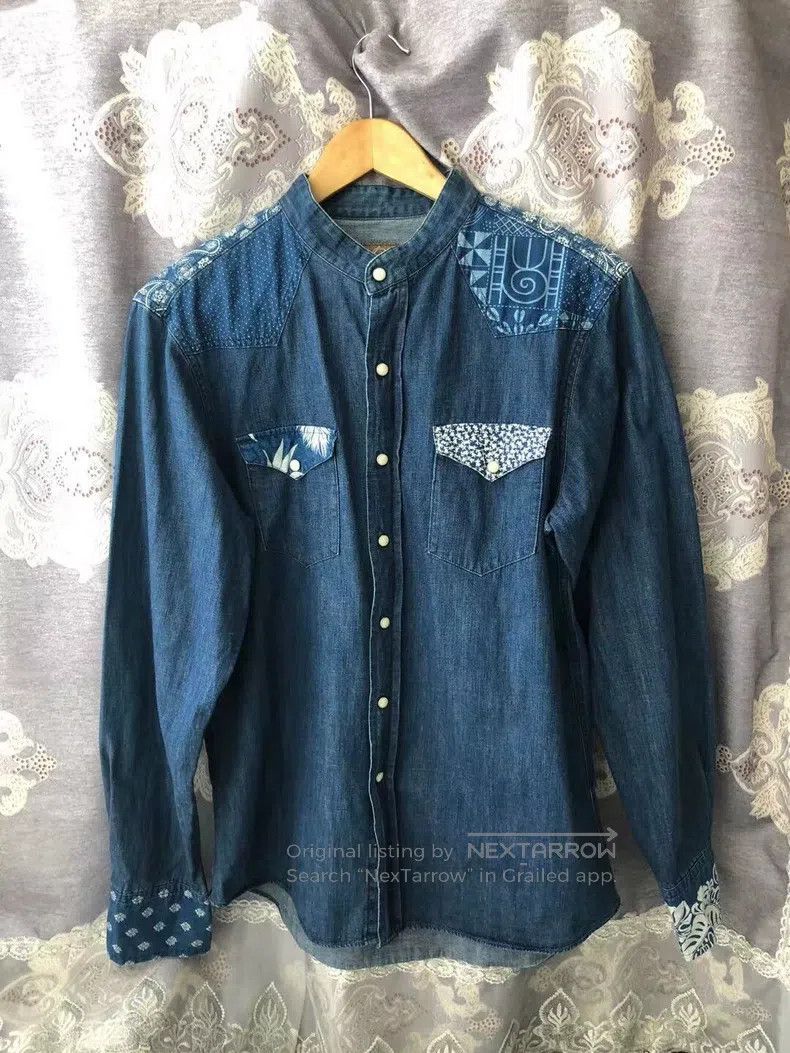Needles Needles Plaid Cashmere Neckline Jeans Size US M / EU 48-50 / 2 - 1 Thumbnail