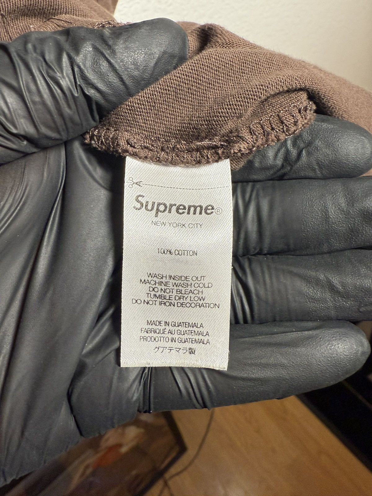 Supreme Supreme FW21 arabic logo washed s/s tee Size US L / EU 52-54 / 3 - 3 Thumbnail