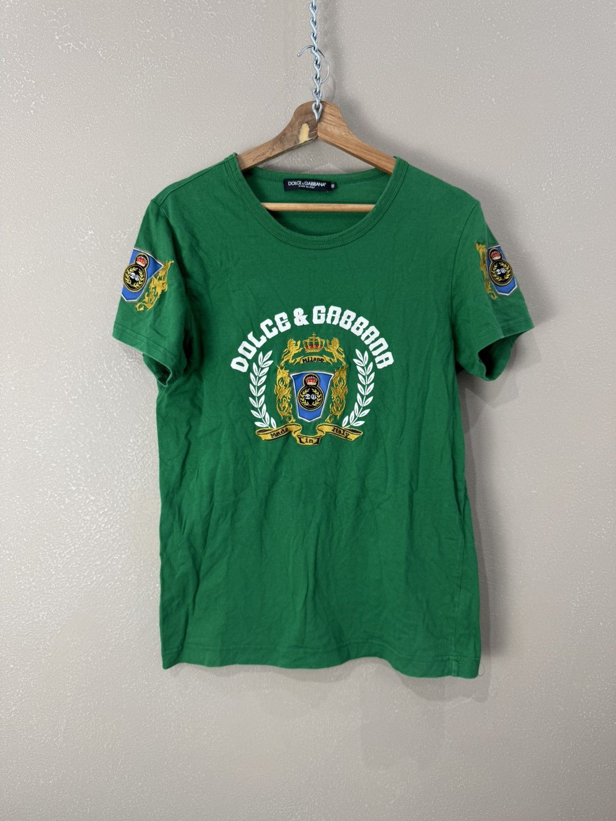 Dolce & Gabbana Dolce & Gabbana vintage big logo t-shirt Size US M / EU 48-50 / 2 - 1 Thumbnail