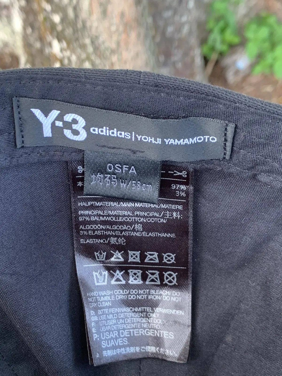 Adidas × Y's ADIDAS x YOHJIYAMAMOTO SIGNATURE. Size ONE SIZE - 6 Thumbnail