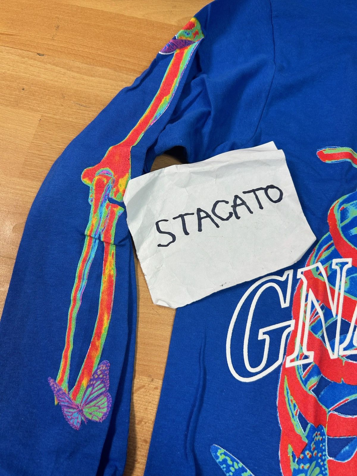 Gnarcotic × Rap Tees Gnarcotic Lil Gnar X-Ray Long Sleeve Blue Size US S / EU 44-46 / 1 - 4 Thumbnail