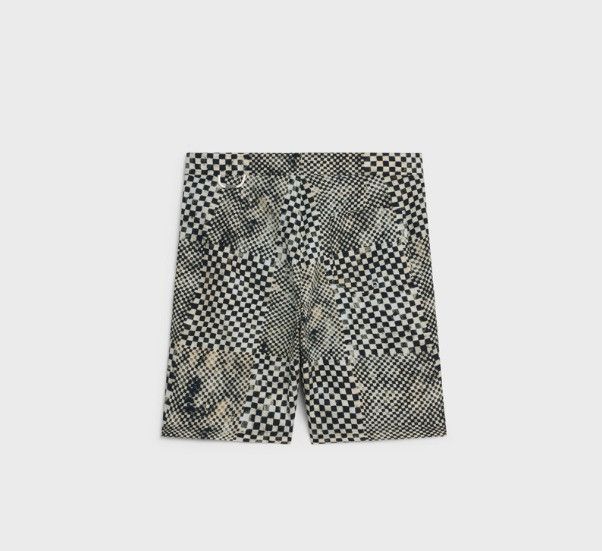 Celine o1bcso1str0925 2Z731363Y Short in Ivoire/Noir Size US 38 / EU 54 - 2 Thumbnail