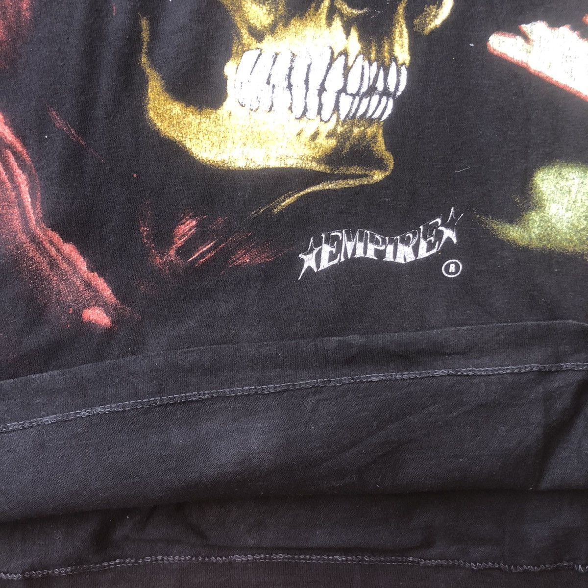 Band Tees × Iron Maiden × Vintage VERY RARE 1980’s IRON MAIDEN EMPIRE T SHIRT ARCHIVAL Size US L / EU 52-54 / 3 - 10 Thumbnail