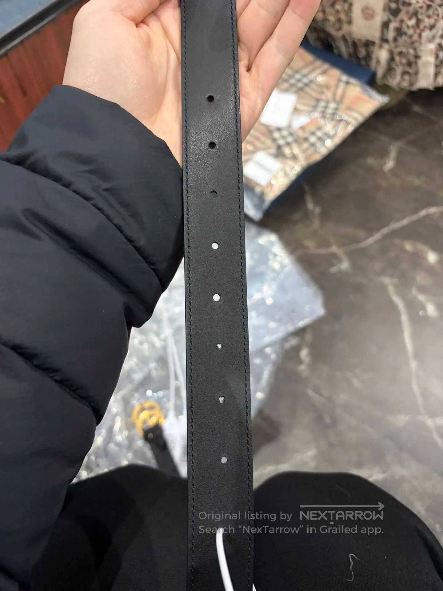 Gucci Gucci GG Marmont Leather Belt. Size ONE SIZE - 7 Thumbnail