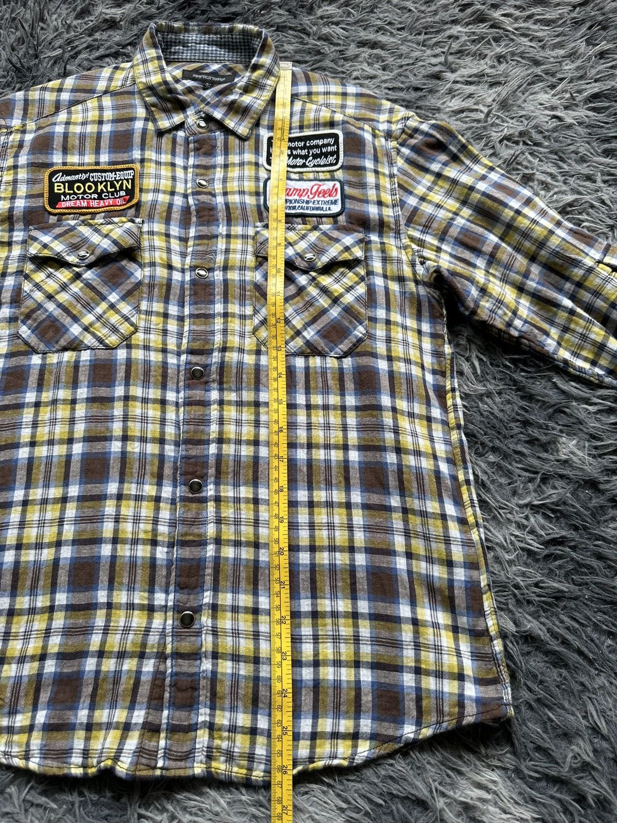 Hysteric Glamour 2010's Rattle trap checked snap button shirt Size US M / EU 48-50 / 2 - 10 Thumbnail
