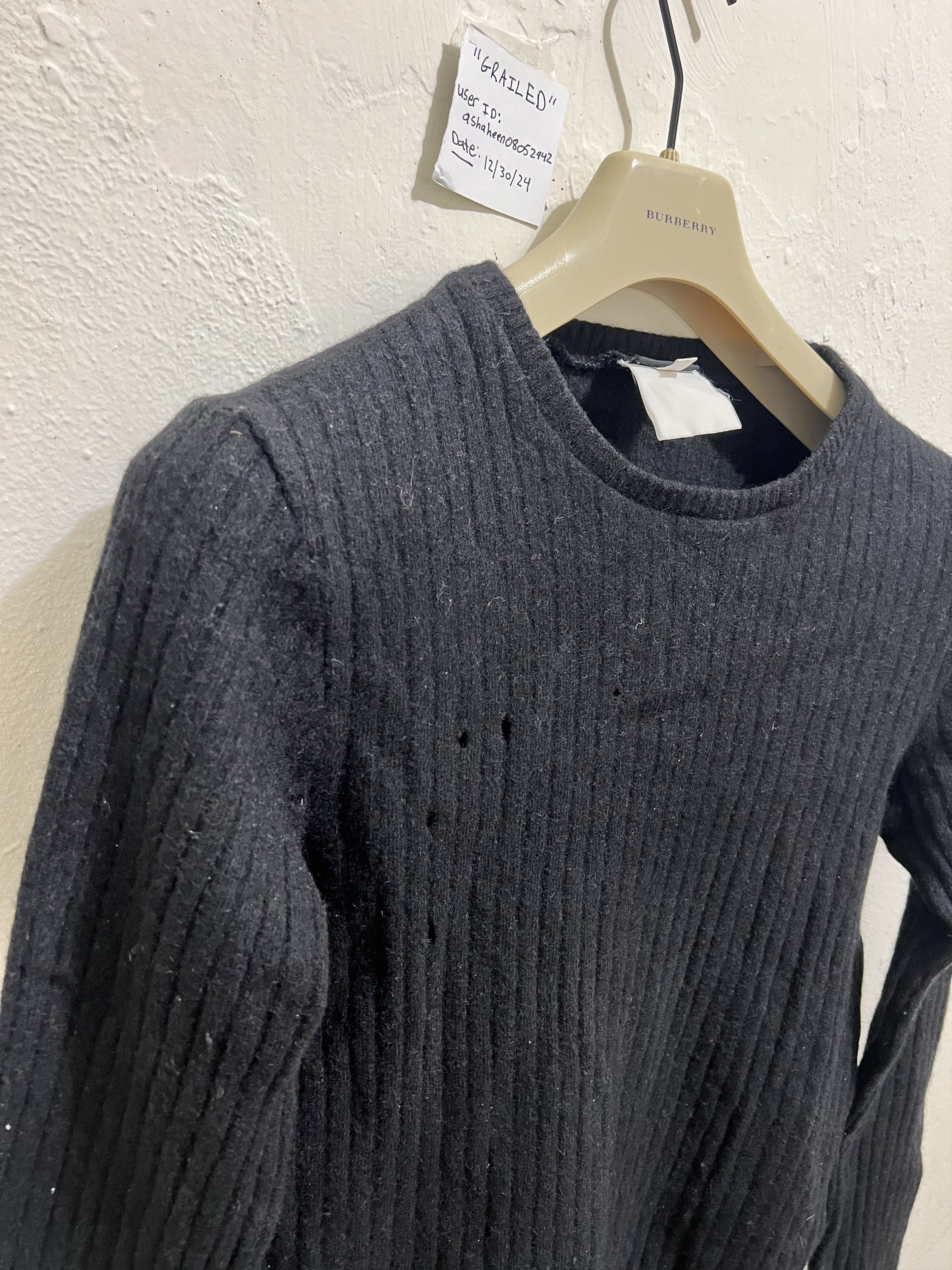Dolce & Gabbana DELISTING IN 1hr* Dolce and Gabbana Wool Rare Holes Edition Size US L / EU 52-54 / 3 - 6 Thumbnail