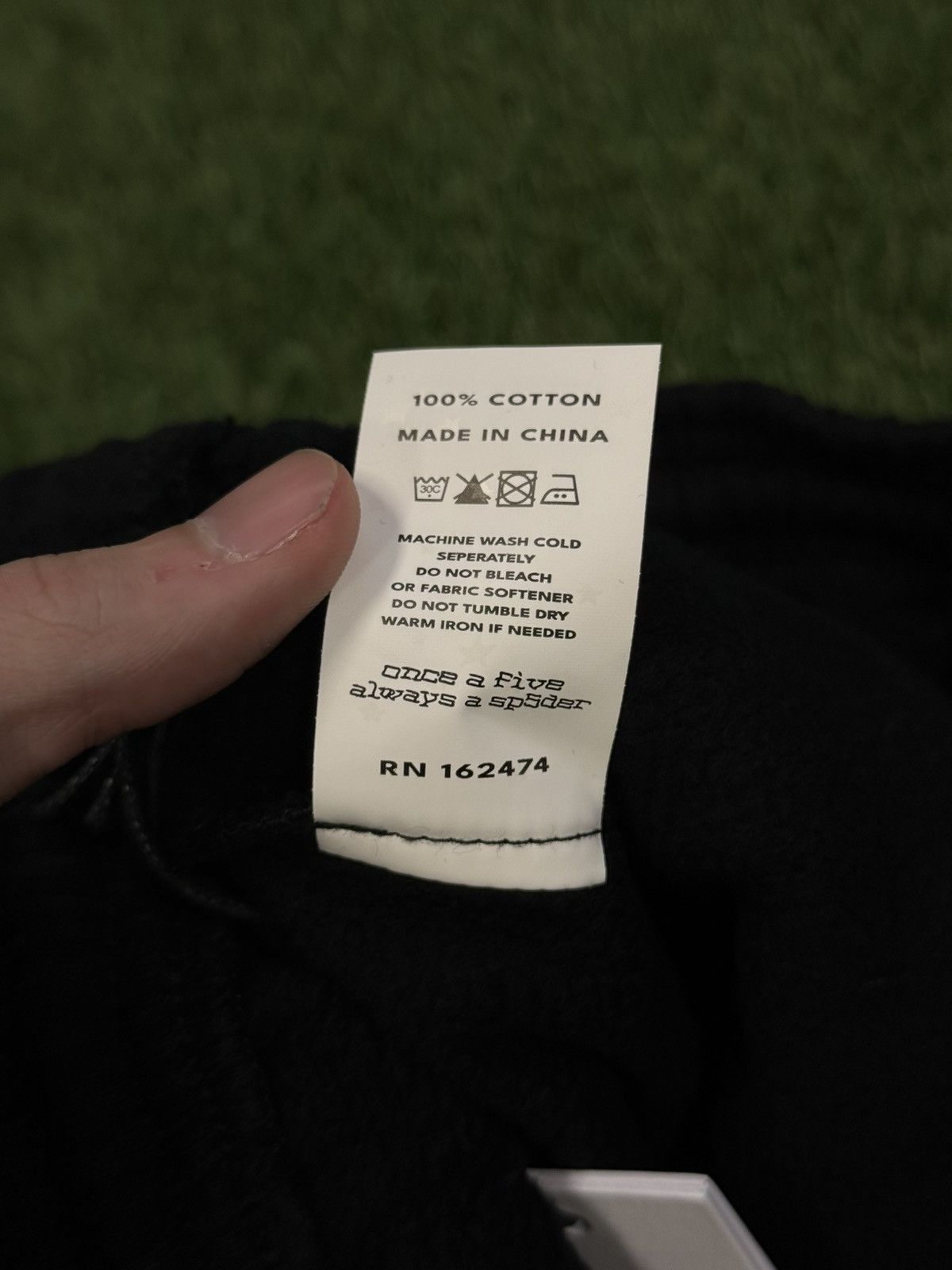 Sp5der Sp5der Worldwide Black Pink Sweatpants Size XL Size US 32 / EU 48 - 9 Thumbnail