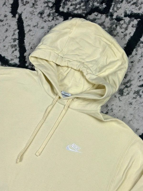 Nike Nike yellow S swoosh logo hoodie Size US S / EU 44-46 / 1 - 3 Thumbnail