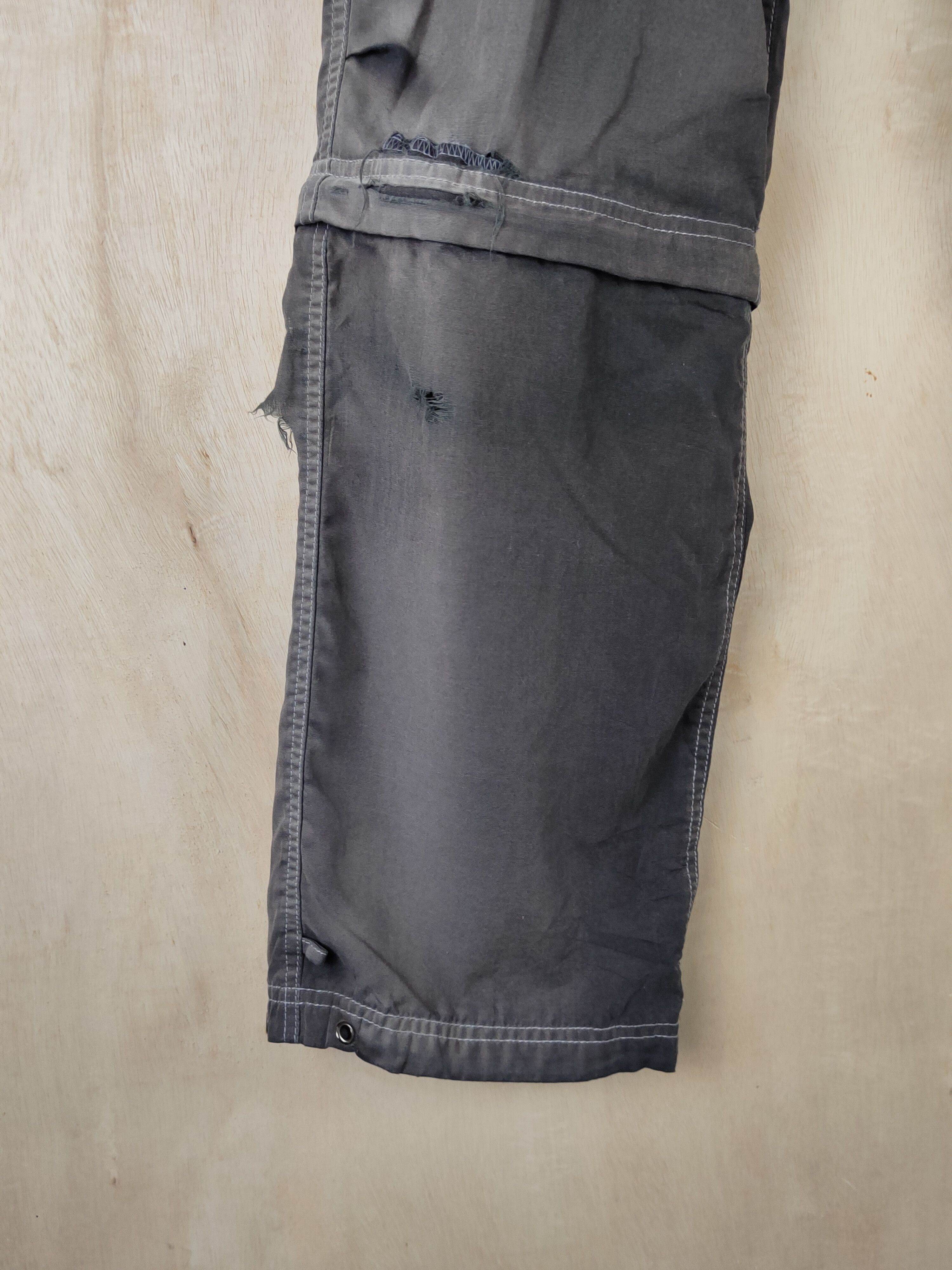 Japanese Brand Japanese Brand Black Faded Multipocket Cargo Pants #S2504 Size US 33 - 5 Thumbnail