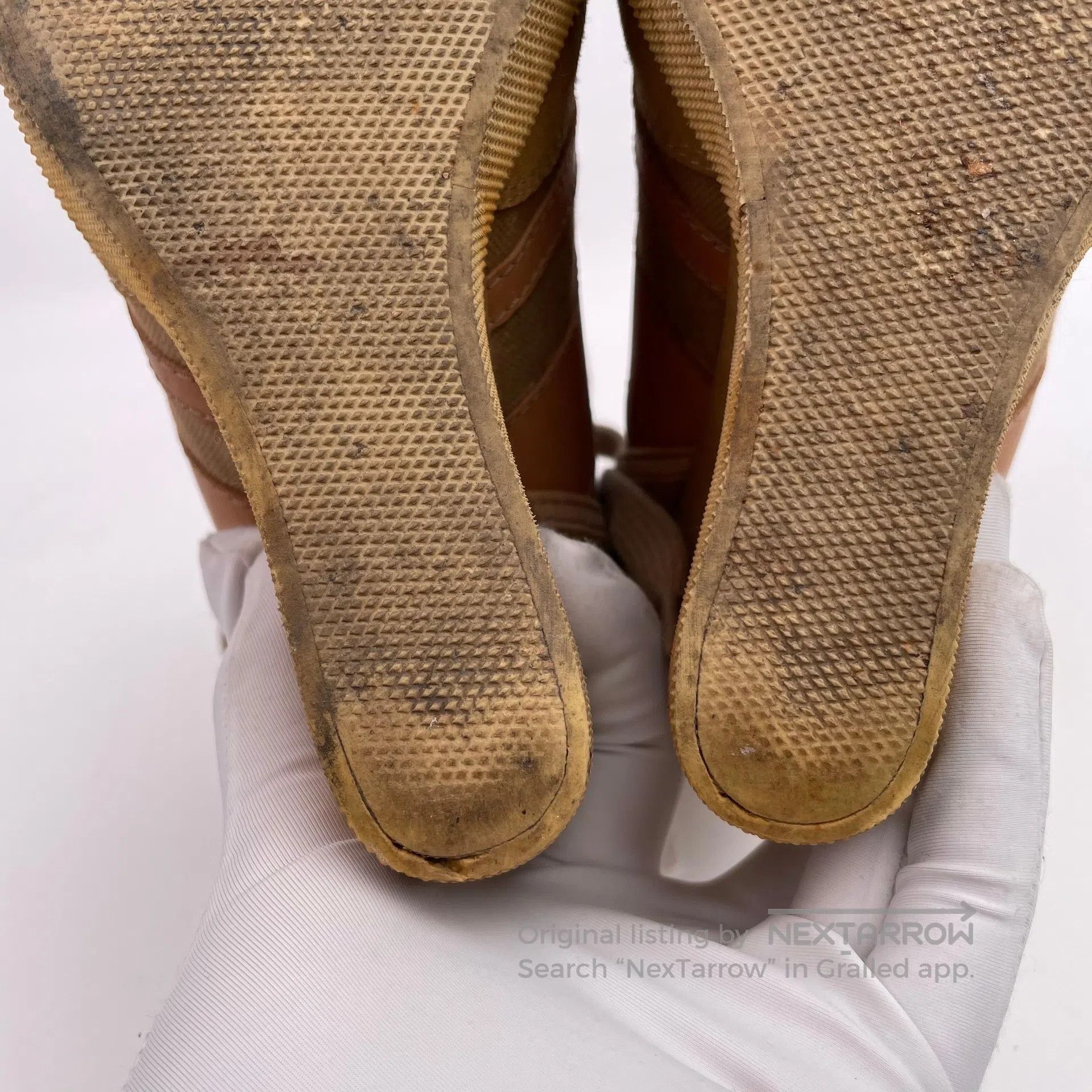 chloma Chloe Brown Suede and Color Block High-Top Shoes| Size US 5 / EU 37 - 9 Thumbnail