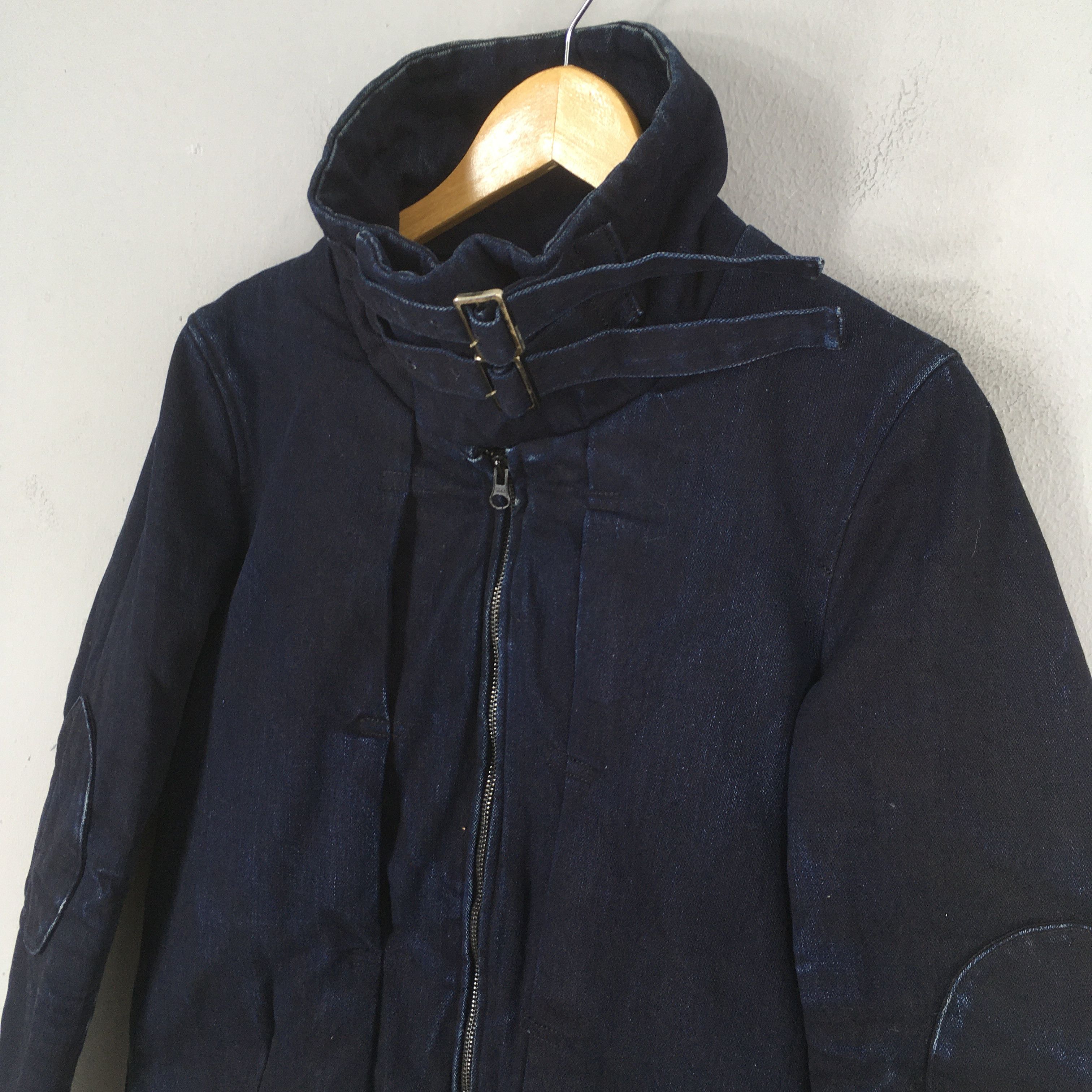 45rpm Vintage 45 RPM Denim Indigo Blue Worker Cotton Jacket Medium Size US M / EU 48-50 / 2 - 3 Thumbnail