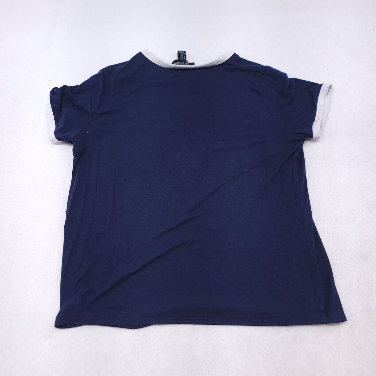 Forever 21 Forever 21 Casual Pullover Shirt Womens Size 0X Blue White Size XS / US 0-2 / IT 36-38 - 9 Thumbnail