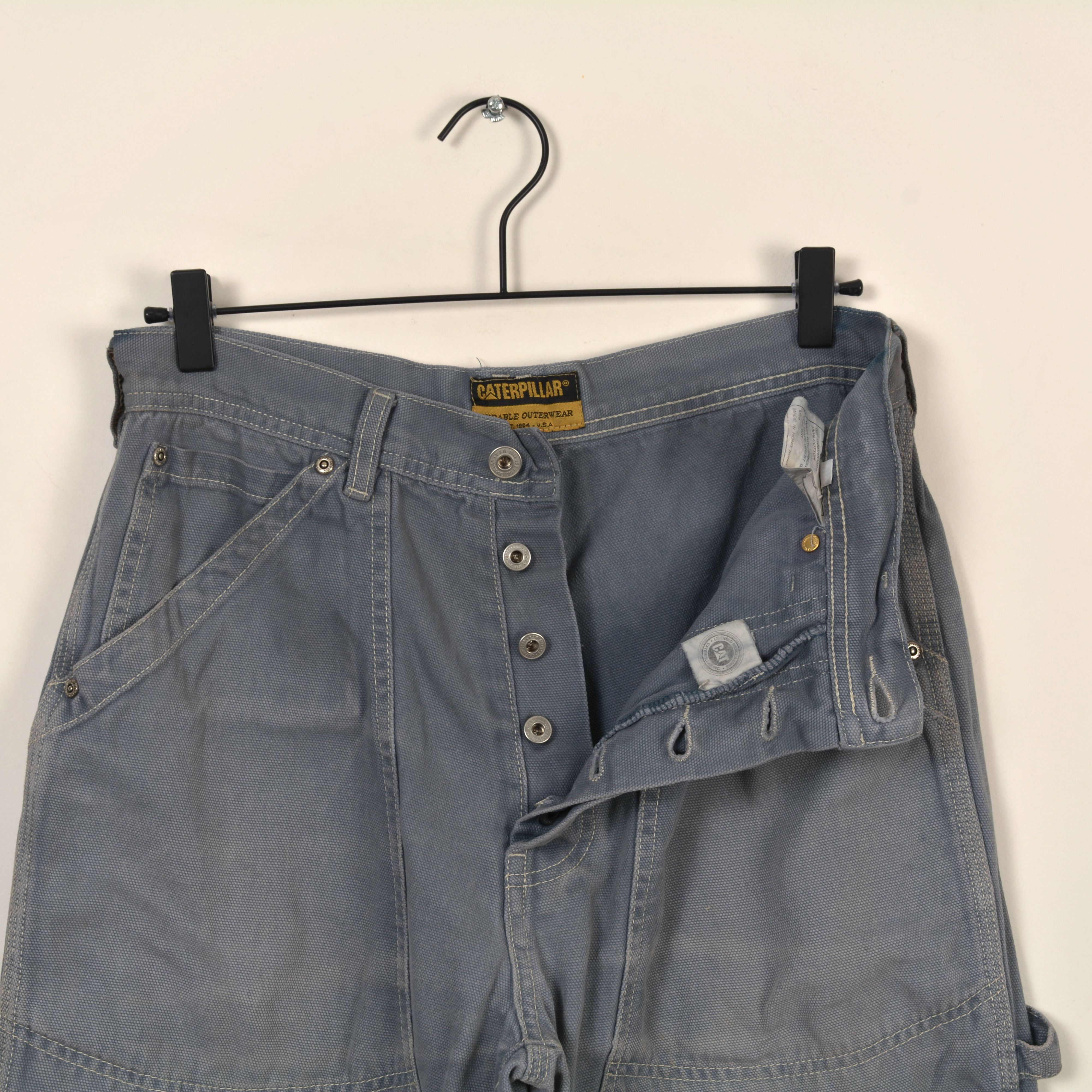Vintage Vintage carpenter double knee pants work 1980 (4148) Size US 30 / EU 46 - 5 Thumbnail