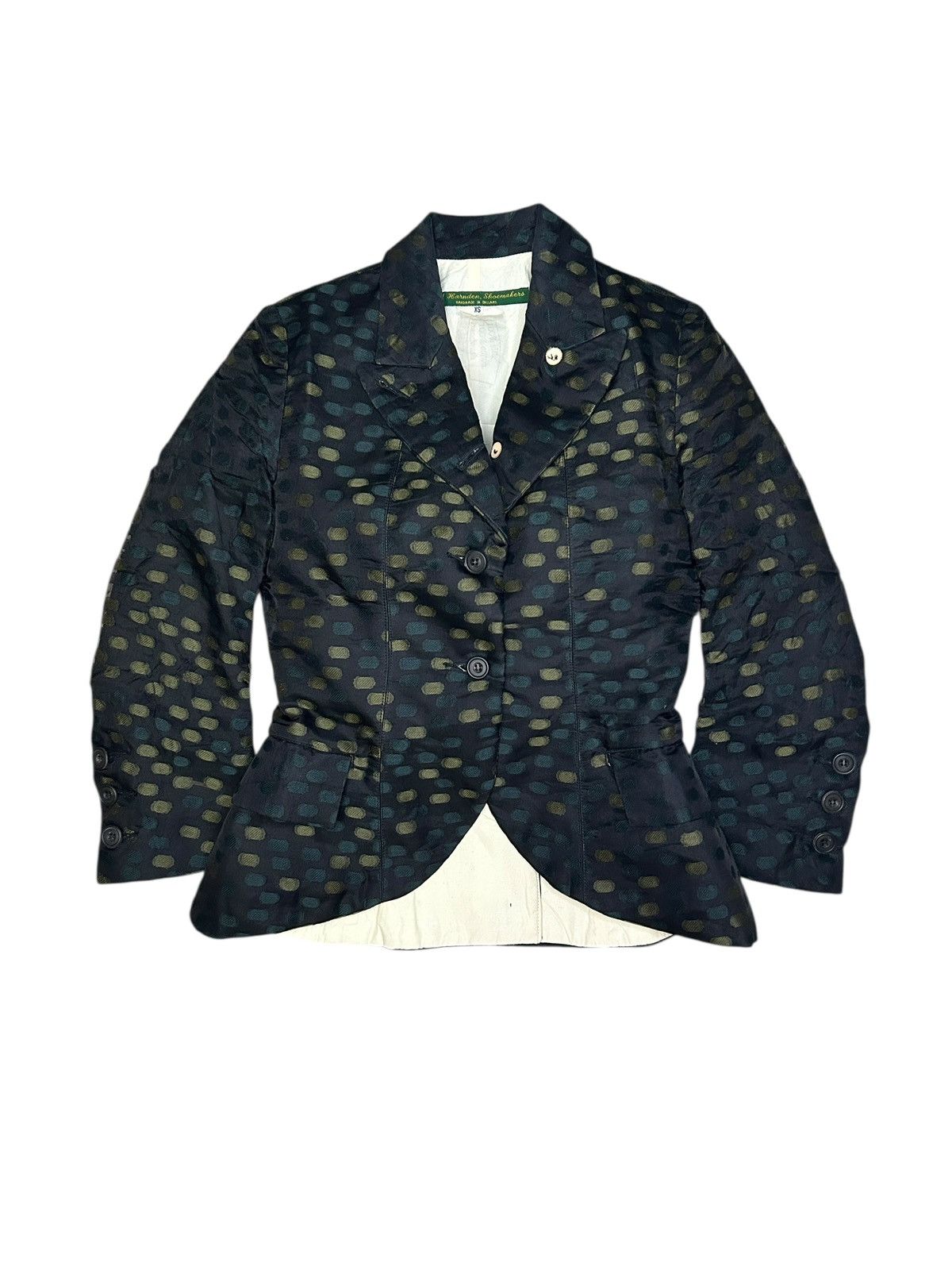 Paul Harnden Shoemakers Layered Silk Blazer Size XS / US 0-2 / IT 36-38 - 1 Thumbnail