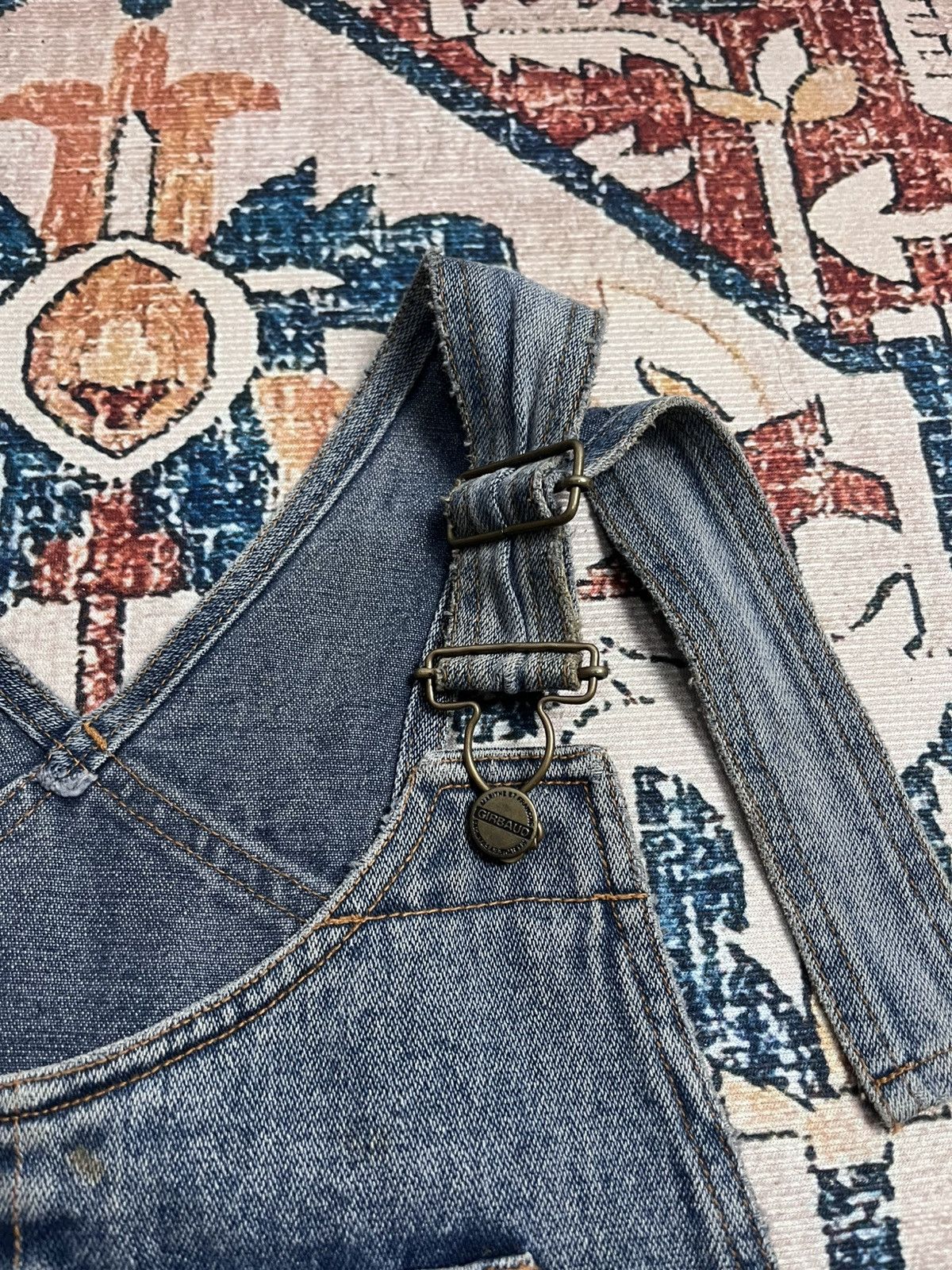 Marithe + Francois Girbaud Vtg Marithe Francois Girbaud Overall Denim Size US 34 / EU 50 - 8 Thumbnail