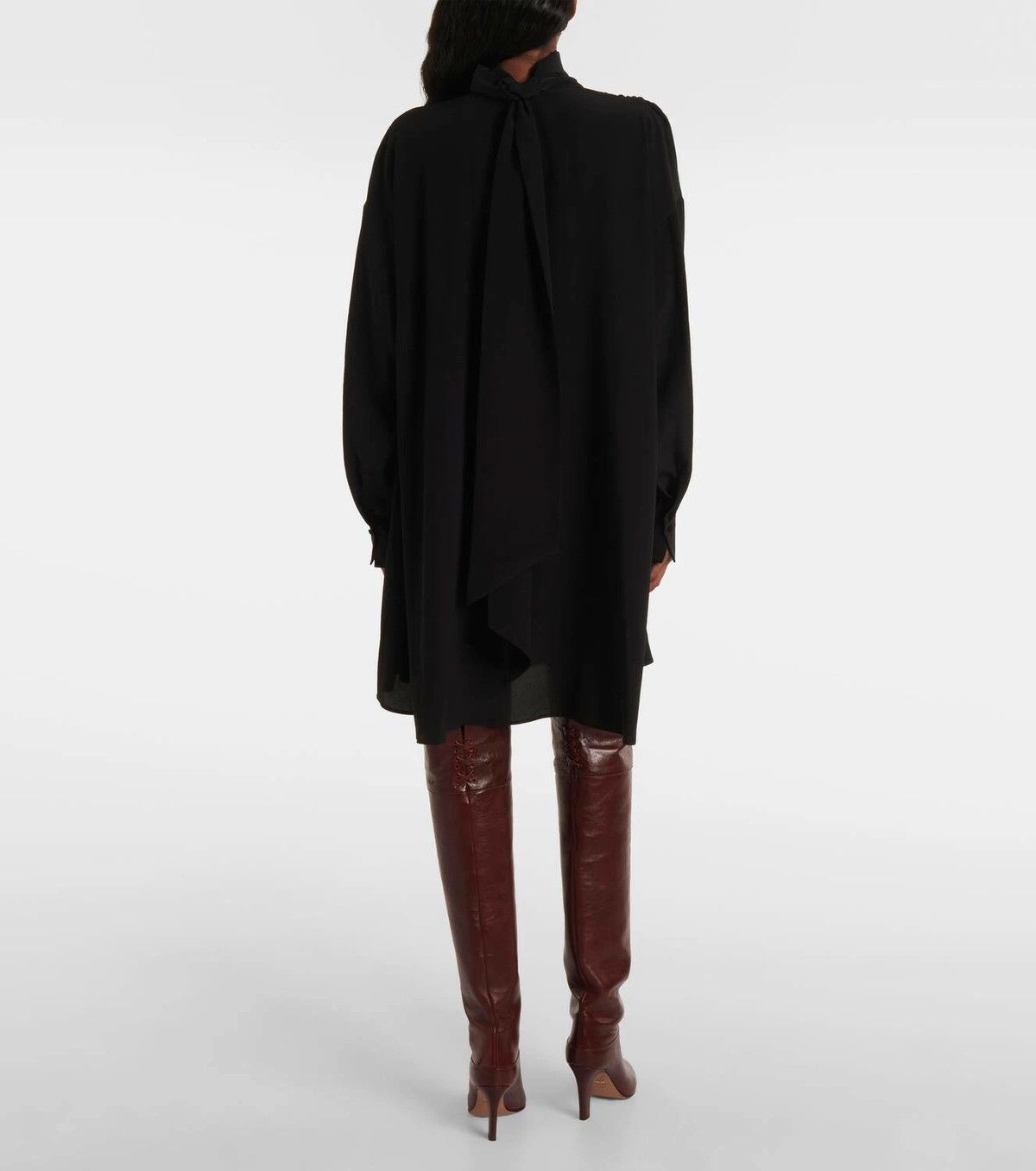 Chloe o1loc1c11025 Dress in Black Size S / US 4 / IT 40 - 3 Thumbnail