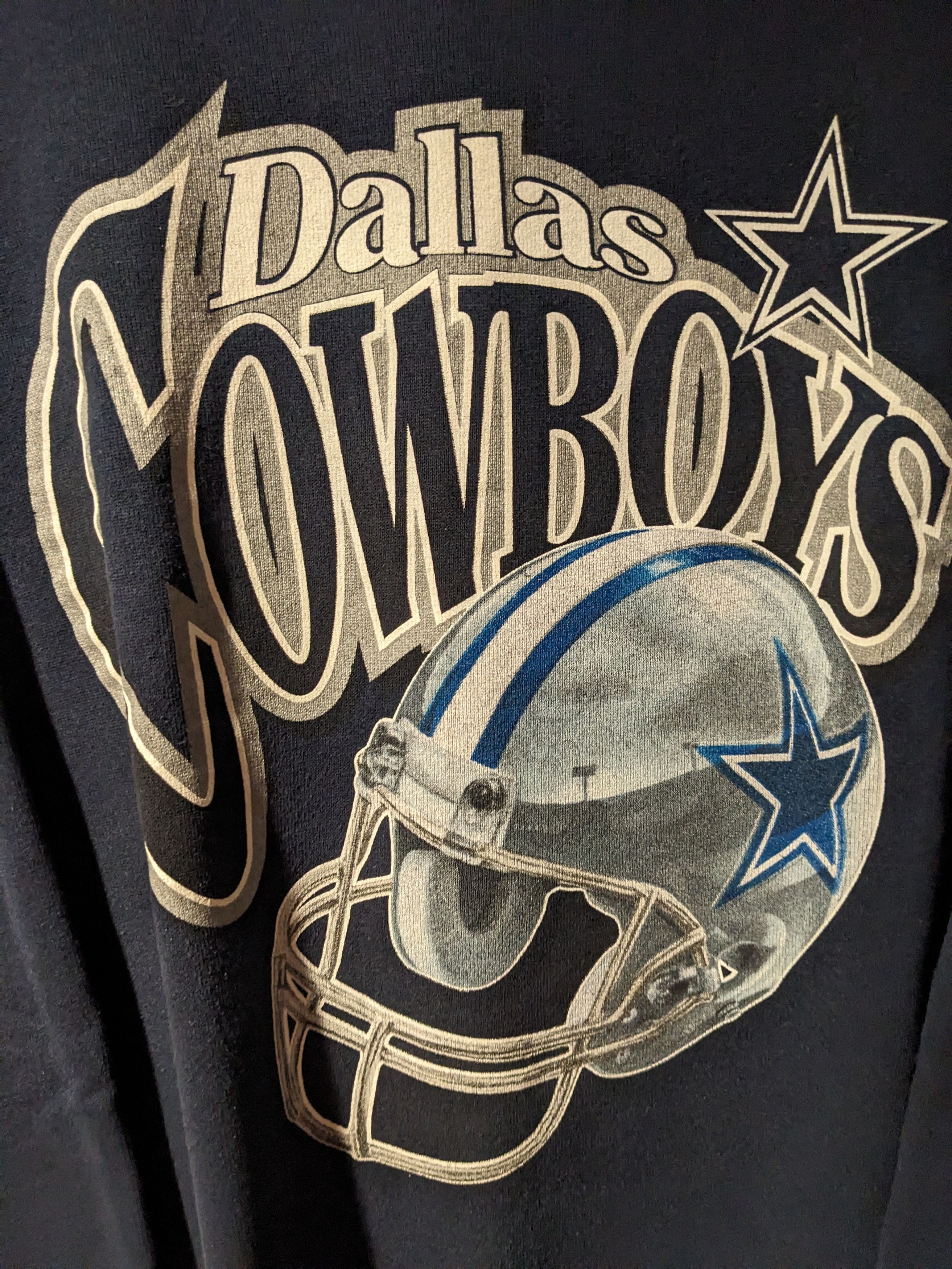 NFL Vintage 90s Dallas Cowboys NFL Football Sweatshirt Size US XL / EU 56 / 4 - 2 Thumbnail