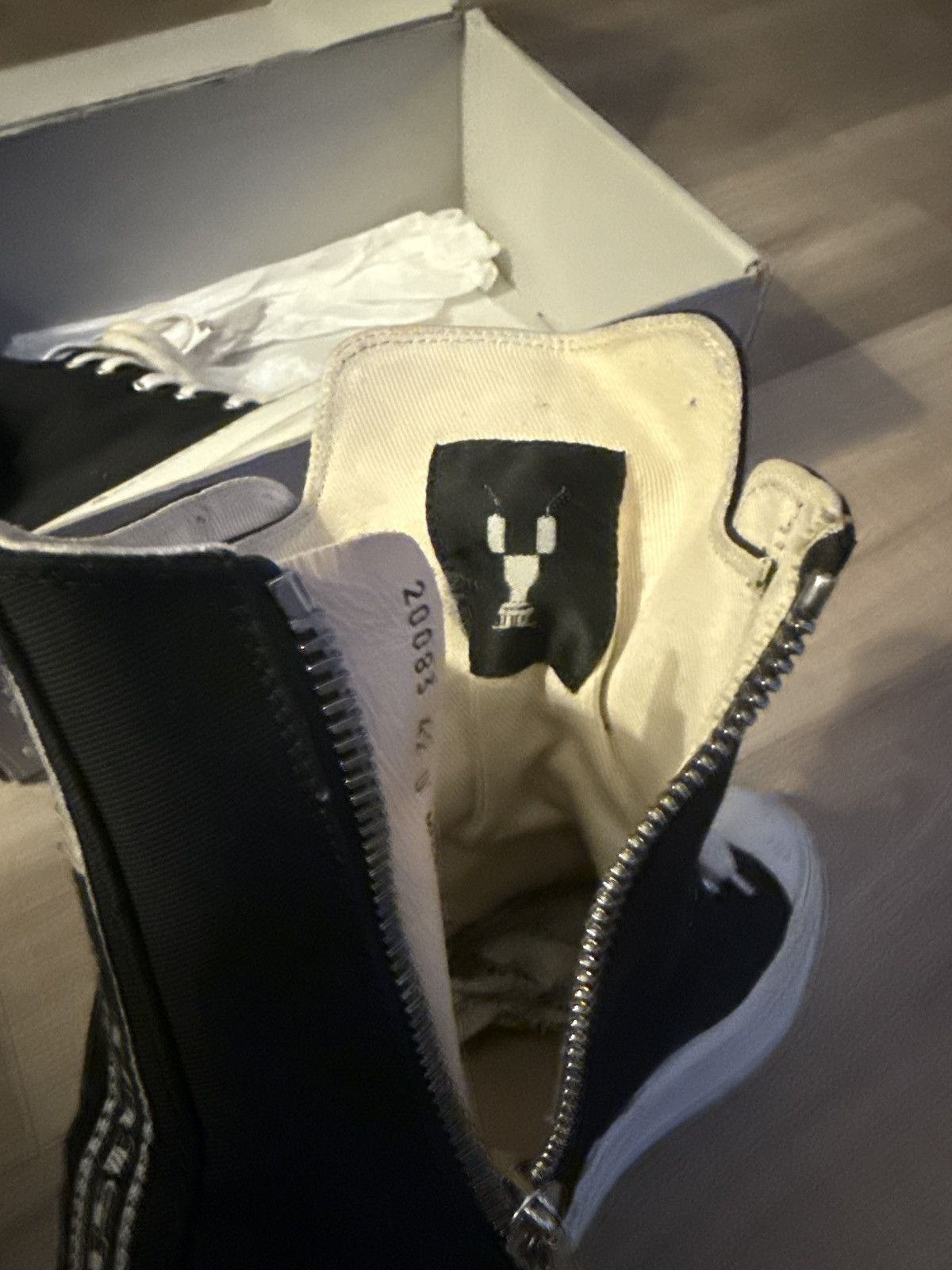 Rick Owens rick owens dark shadow ramones Size US 9.5 / EU 42-43 - 7 Thumbnail