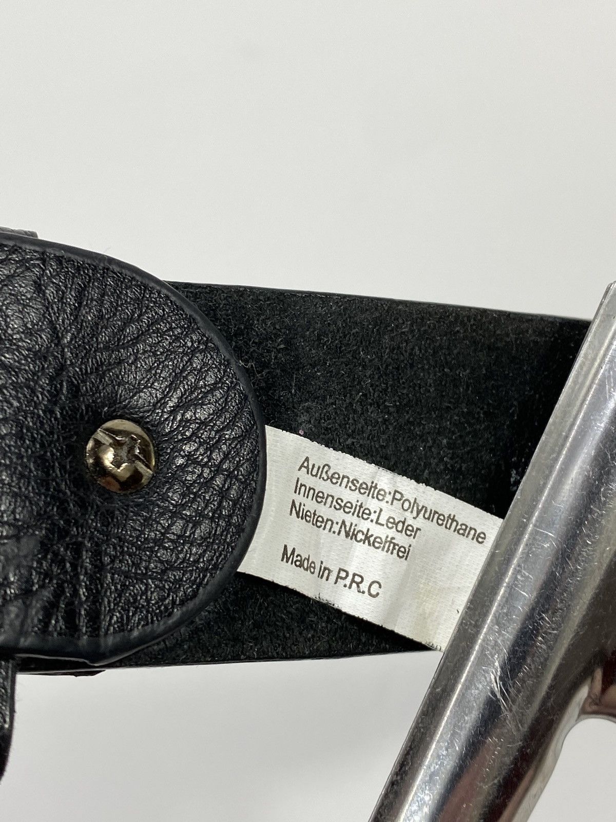 Vintage 🔥LASTDROP🔥 Y2K Avant Garde Stars Studded Opium Leather Belt Size ONE SIZE - 19 Thumbnail