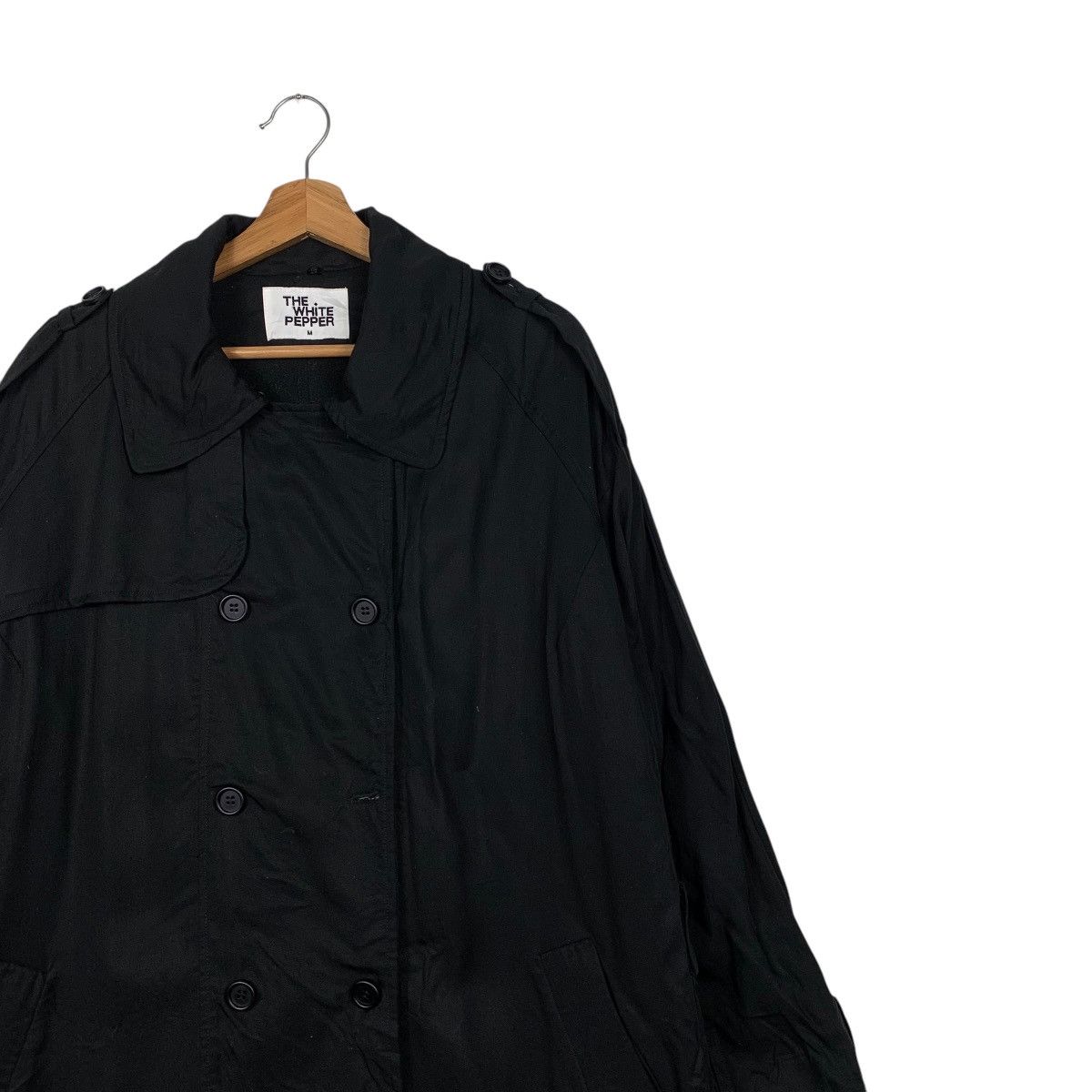 Japanese Brand The White Pepper Double Breasted Overcoat Size US M / EU 48-50 / 2 - 6 Thumbnail