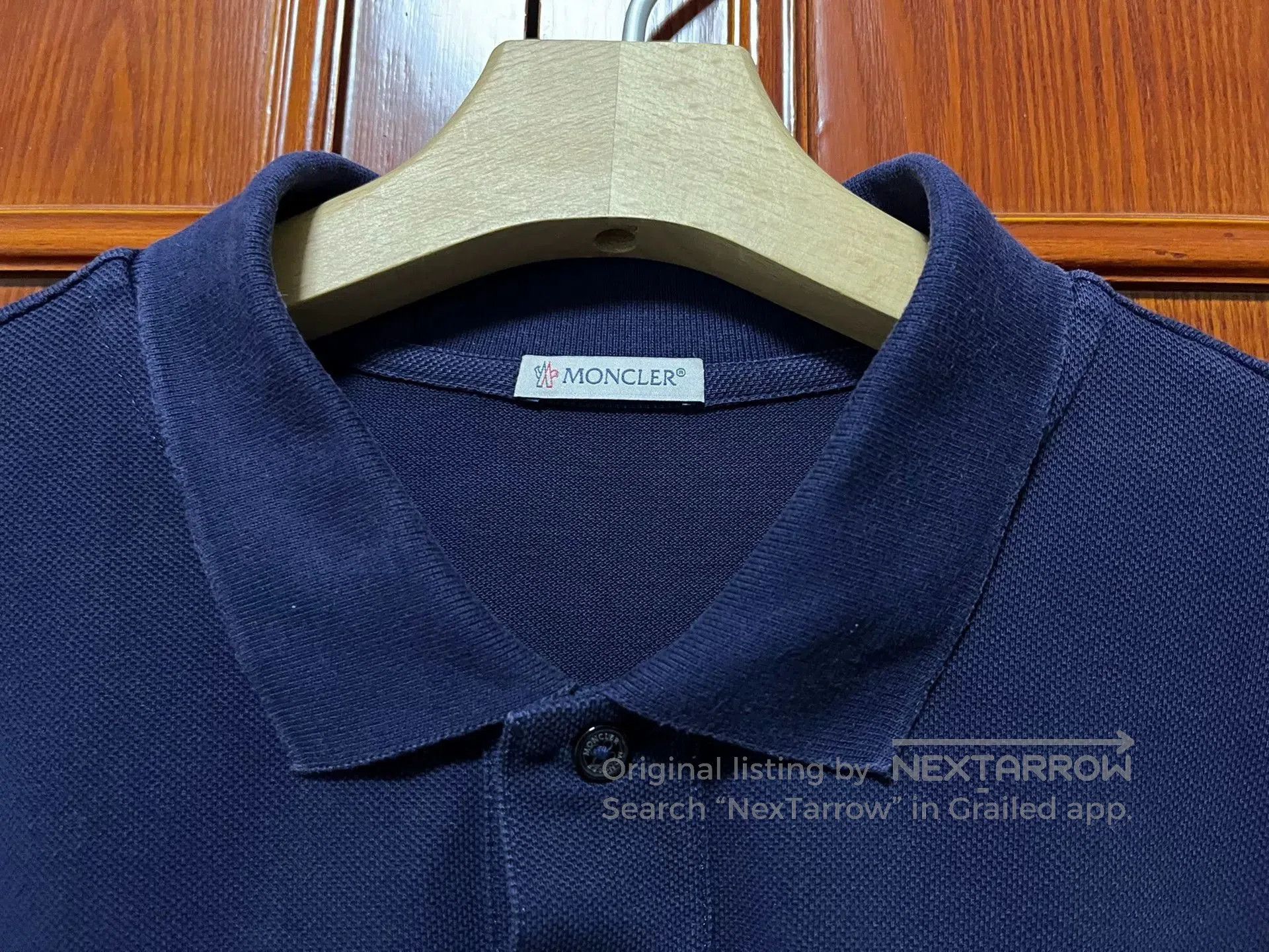 Moncler Moncler Men's Logo Polo Shirt. Size US XL / EU 56 / 4 - 6 Thumbnail