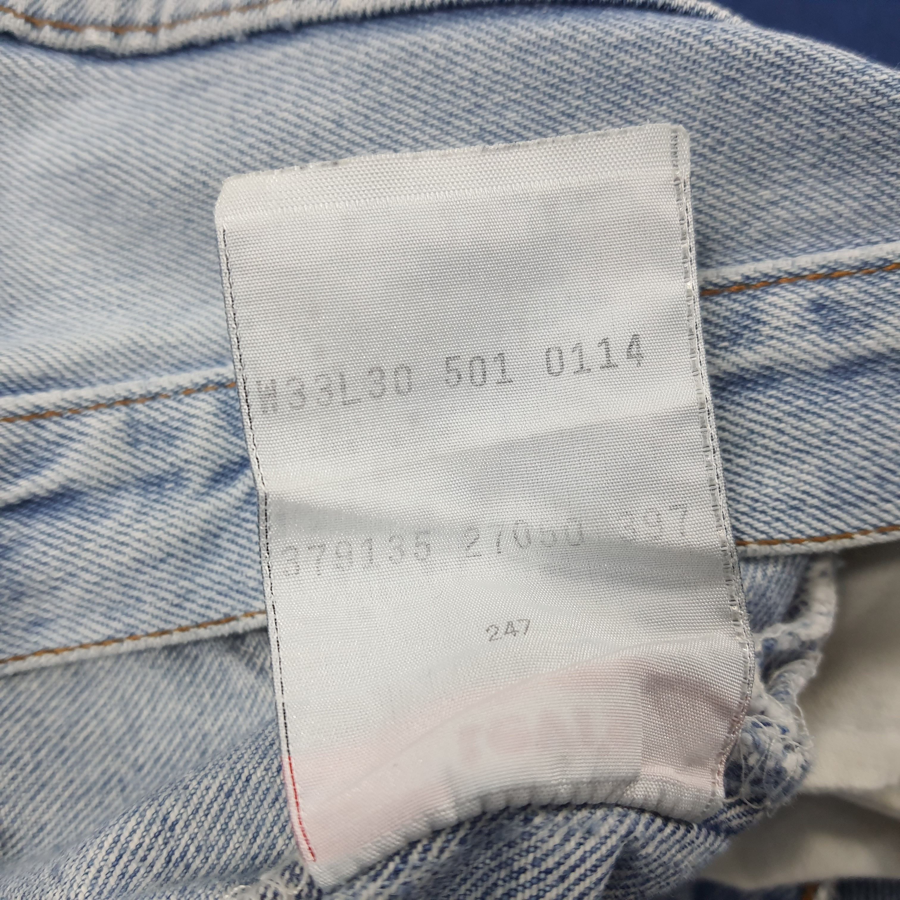 Levi's × Levi's Vintage Clothing × Vintage Vintage Levi's 501 Distressed Style Denim Jeans Size US 30 / EU 46 - 8 Thumbnail