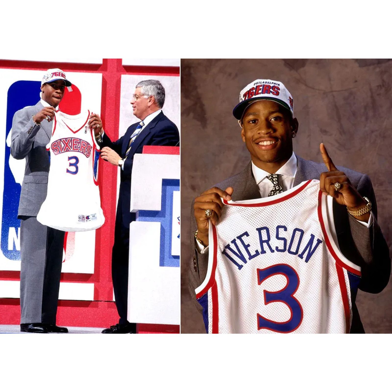 Champion Philadelphia 76ers 96-97 Game Issued Jersey Sz 52 +4 Size US XL / EU 56 / 4 - 11 Thumbnail