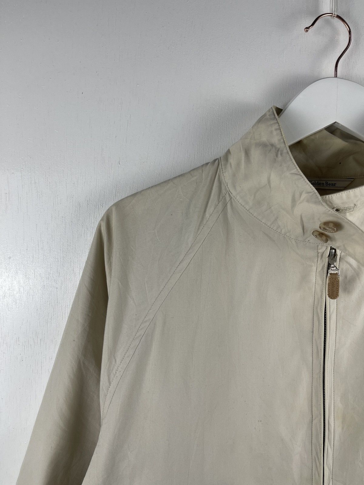 Golden Bear × Japanese Brand × Vintage Vintage Golden Bear Full Zipper Jacket🔥 Size US XL / EU 56 / 4 - 3 Thumbnail
