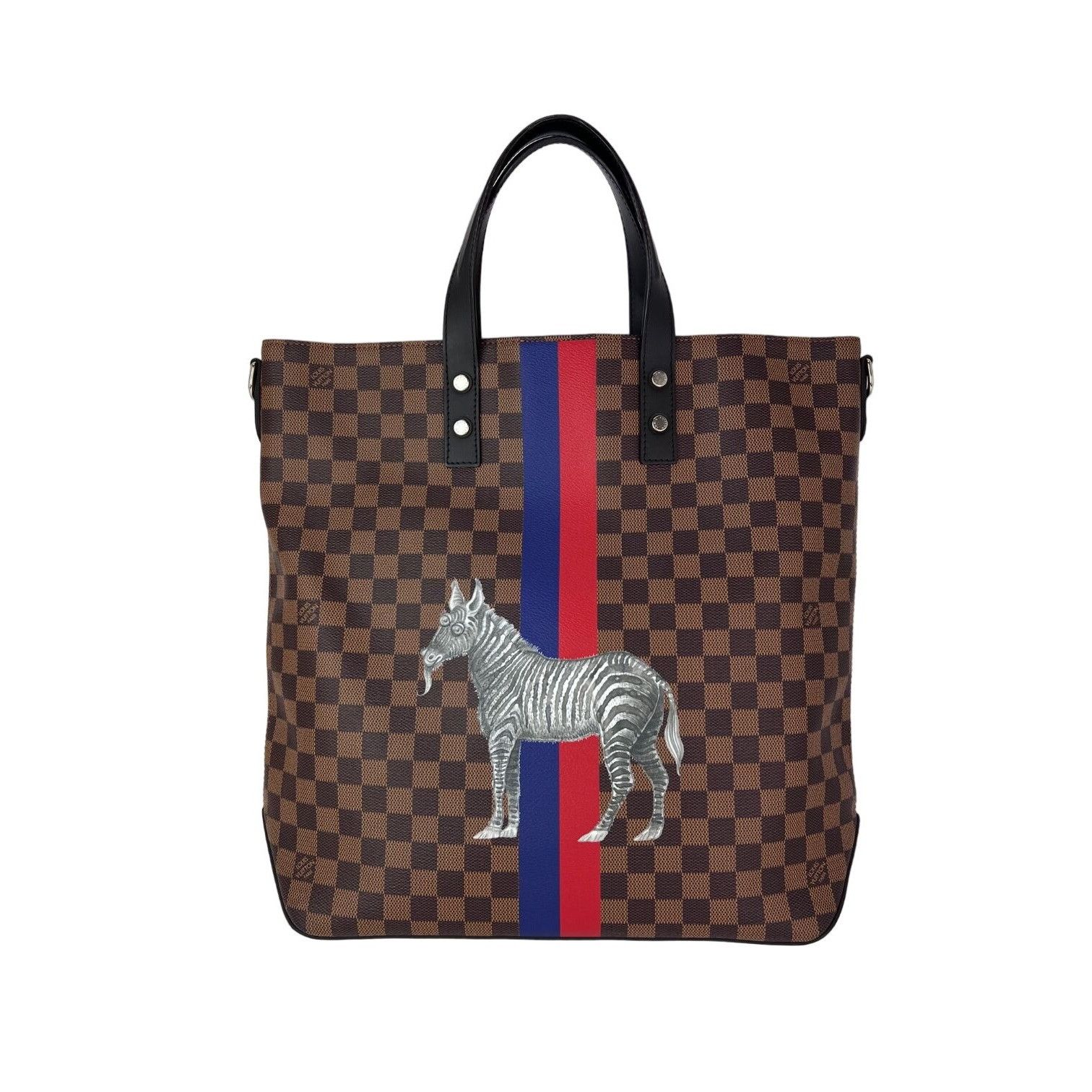Louis Vuitton Louis Vuitton Savane Damier Ebene Zebra Atlas Tote Size ONE SIZE - 1 Thumbnail