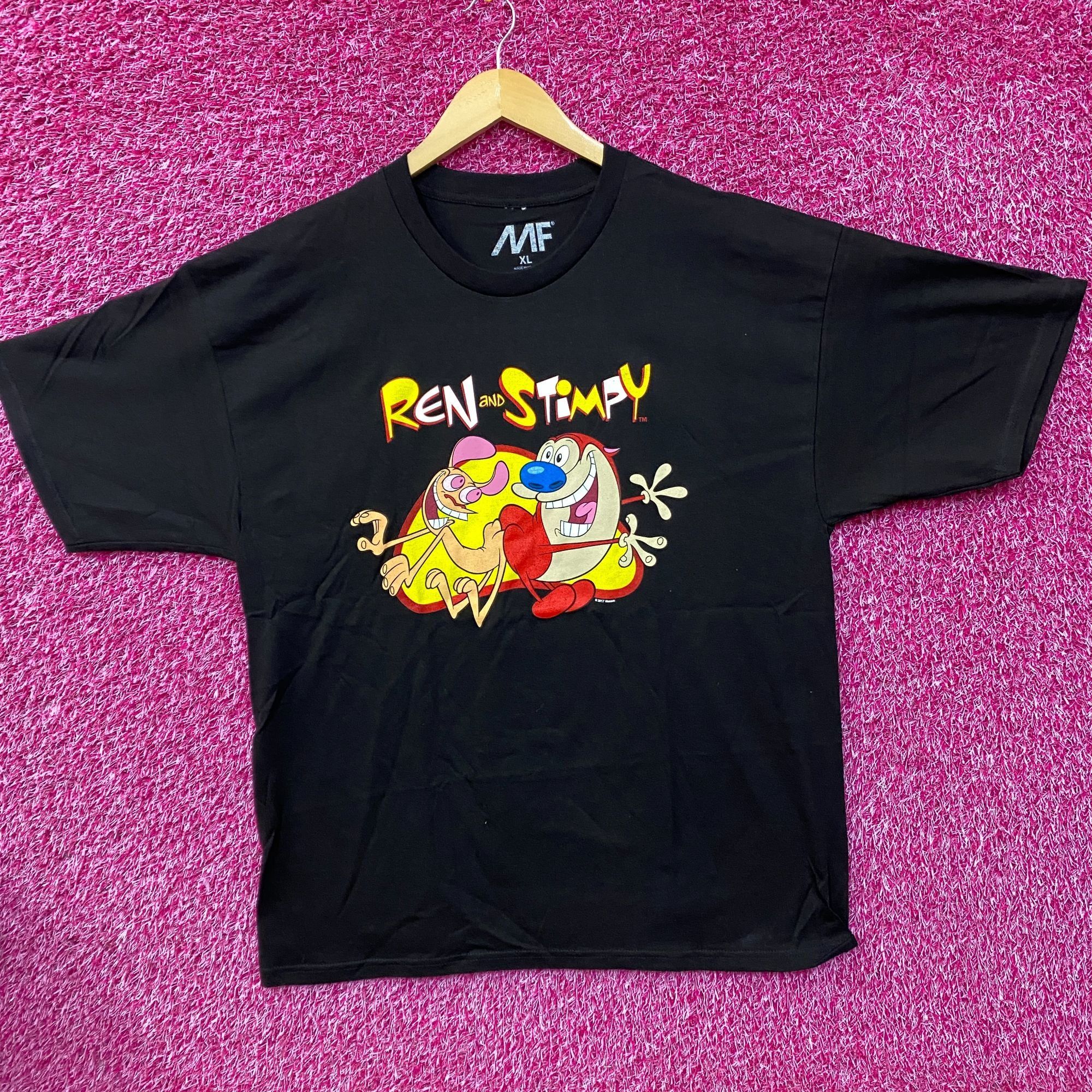 Nickelodeon Ren and Stimpy Butt Buddy Animated Series Nickelodeon Tee XL Size US XL / EU 56 / 4 - 3 Thumbnail