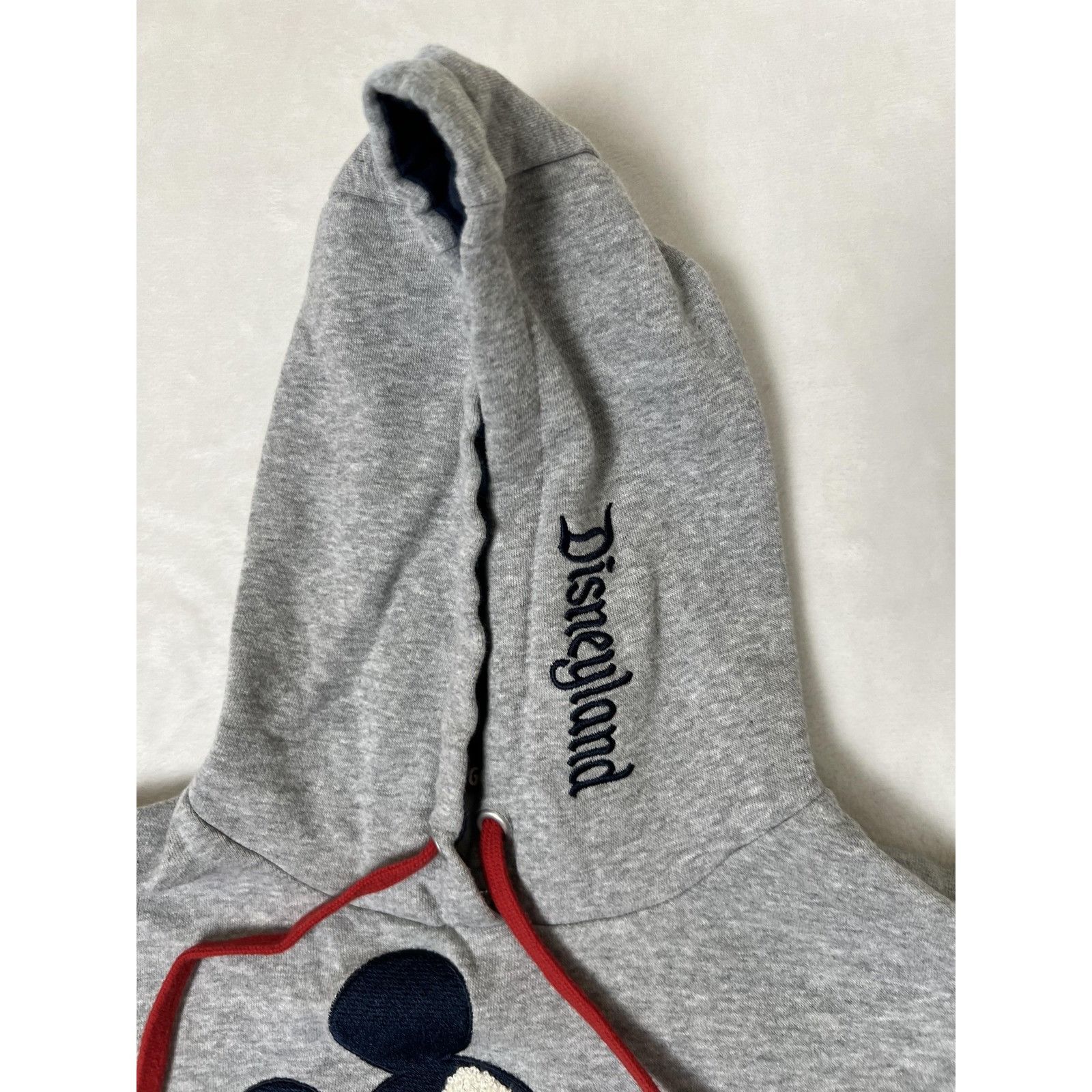 Disney Disney Mickey Mouse Hoodie Mens XS Gray Disneyland Embroider Size US XS / EU 42 / 0 - 3 Thumbnail