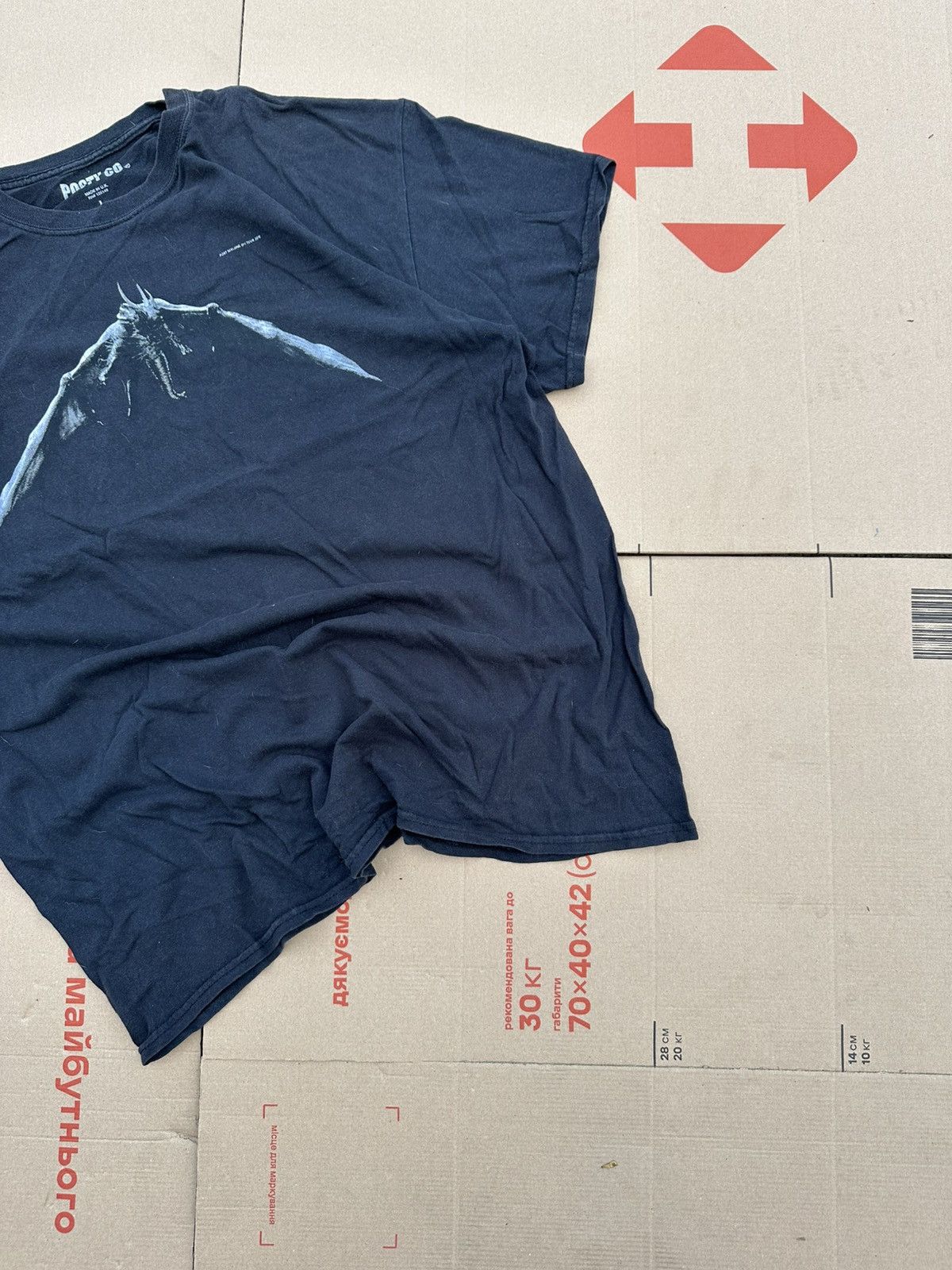 Japanese Brand Post Malone Posty Co 2018 Tour Tee Black B&B L Size US L / EU 52-54 / 3 - 4 Thumbnail