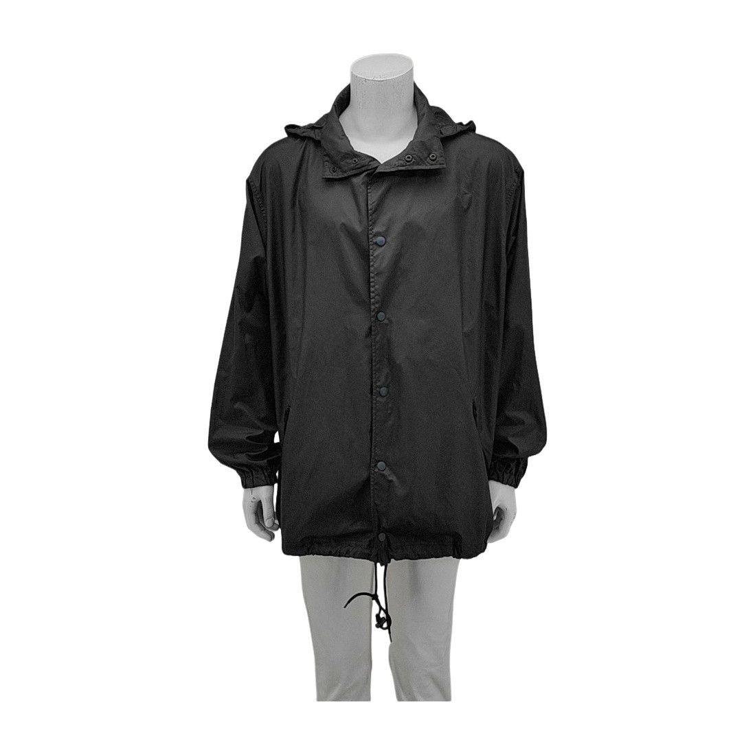 Balenciaga Balenciaga Hooded Back Logo Windbreaker Jacket Size 48 Size US M / EU 48-50 / 2 - 1 Thumbnail
