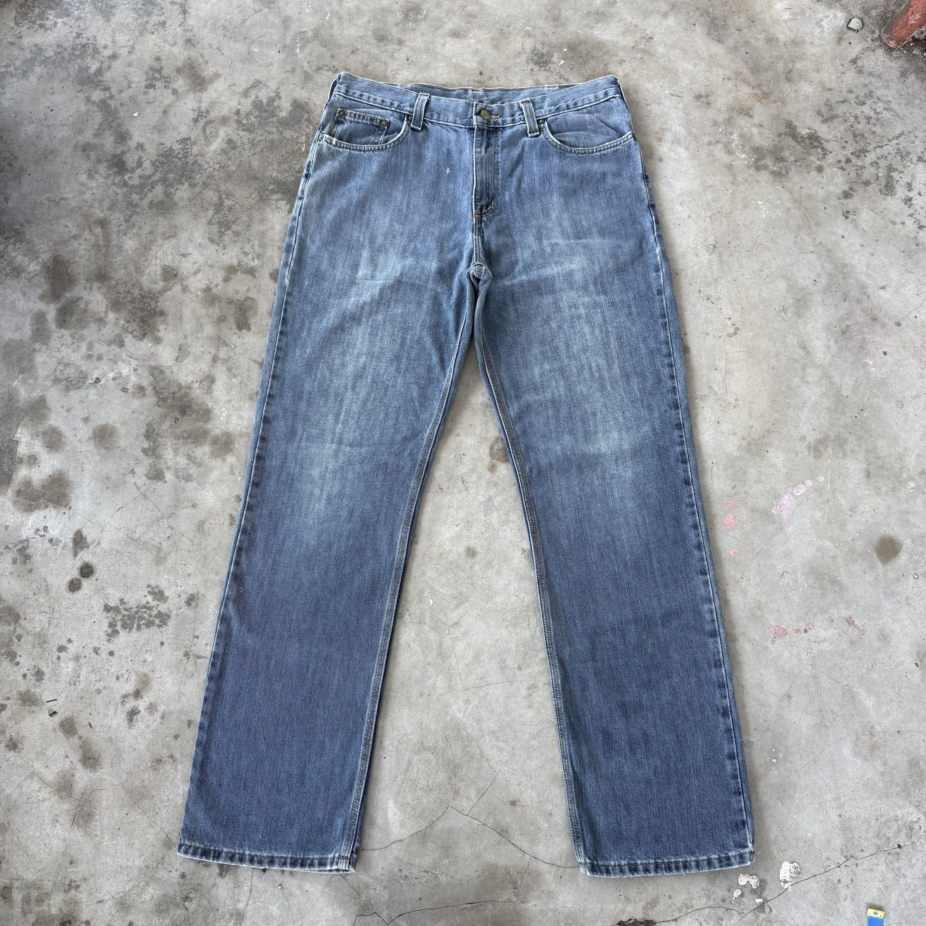 Carhartt Vintage Carhartt Faded Denim Size US 36 / EU 52 - 2 Thumbnail