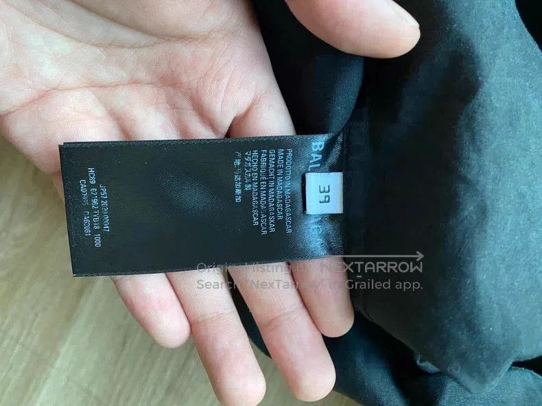 Balenciaga Balenciaga Black Short Sleeve Shirt. Size US M / EU 48-50 / 2 - 5 Thumbnail