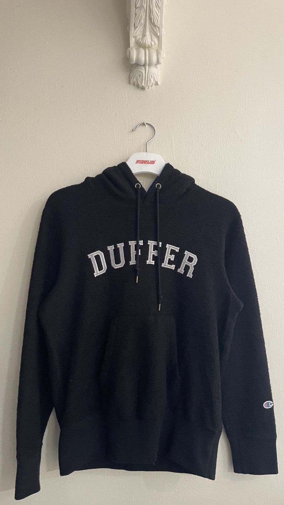 Champion Vtg Champion Duffer Fleece Hoodie Size US M / EU 48-50 / 2 - 1 Thumbnail