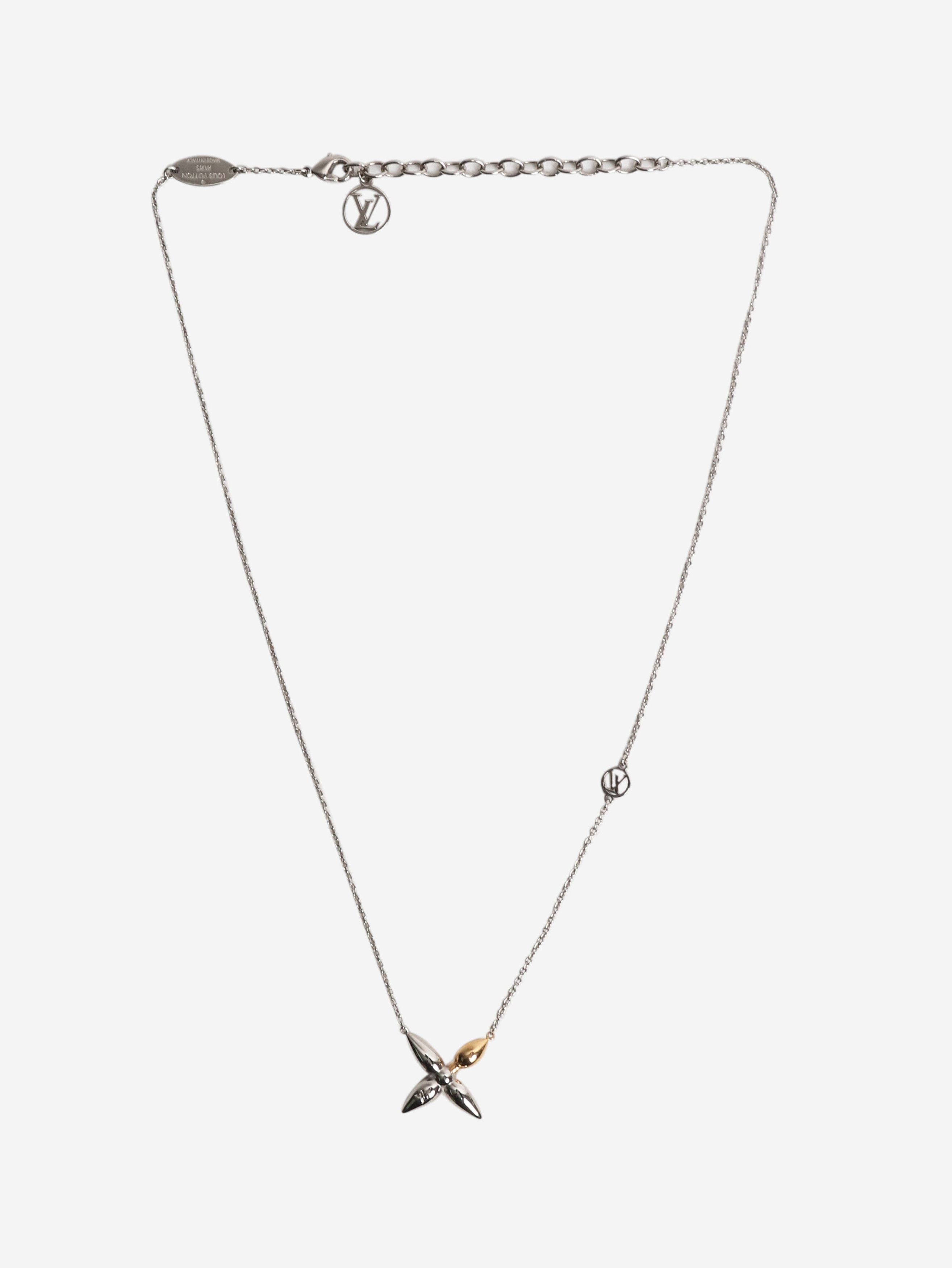 Louis Vuitton Silver Louisette necklace Size ONE SIZE - 1 Thumbnail
